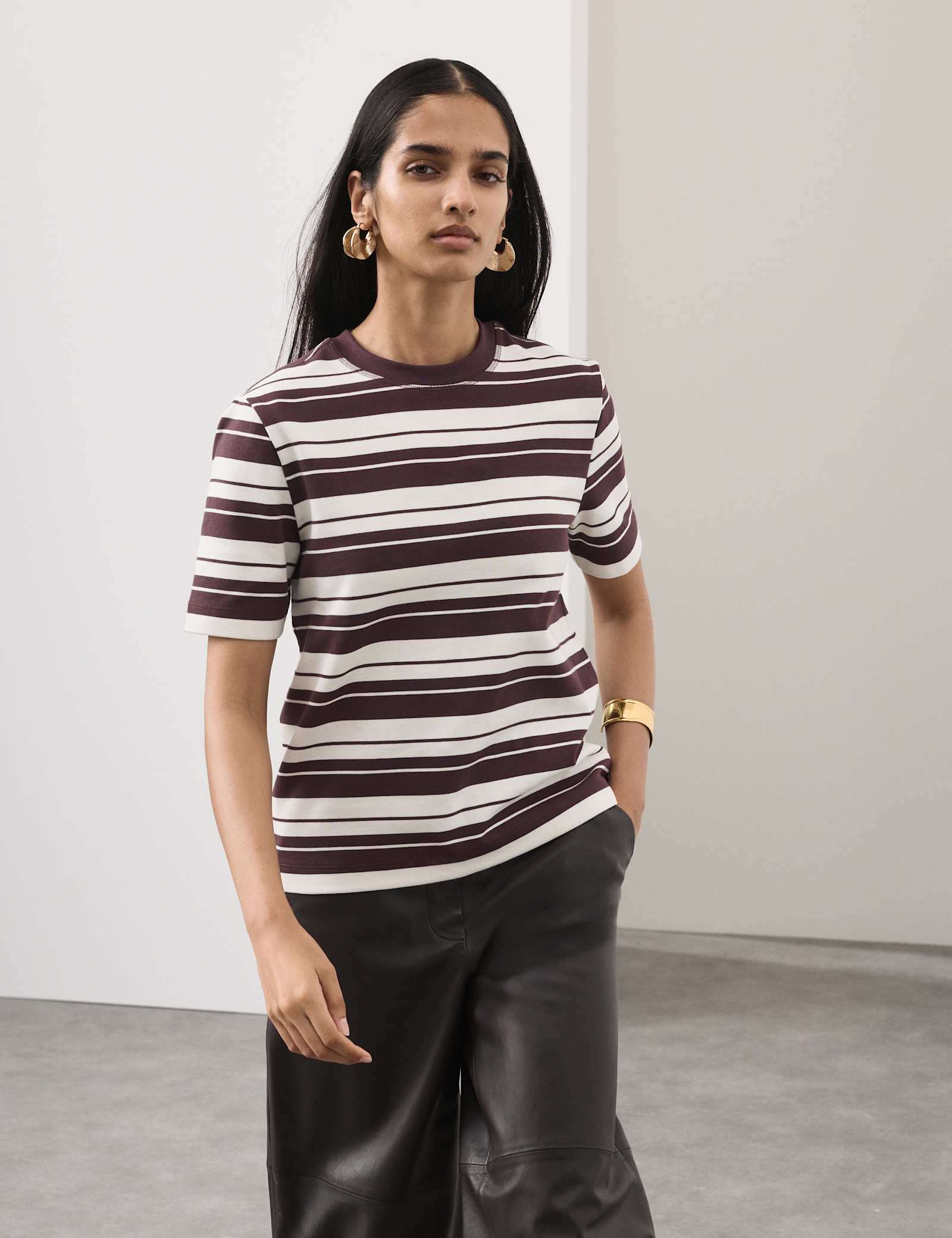 Cotton Rich Striped T-Shirt - image 5