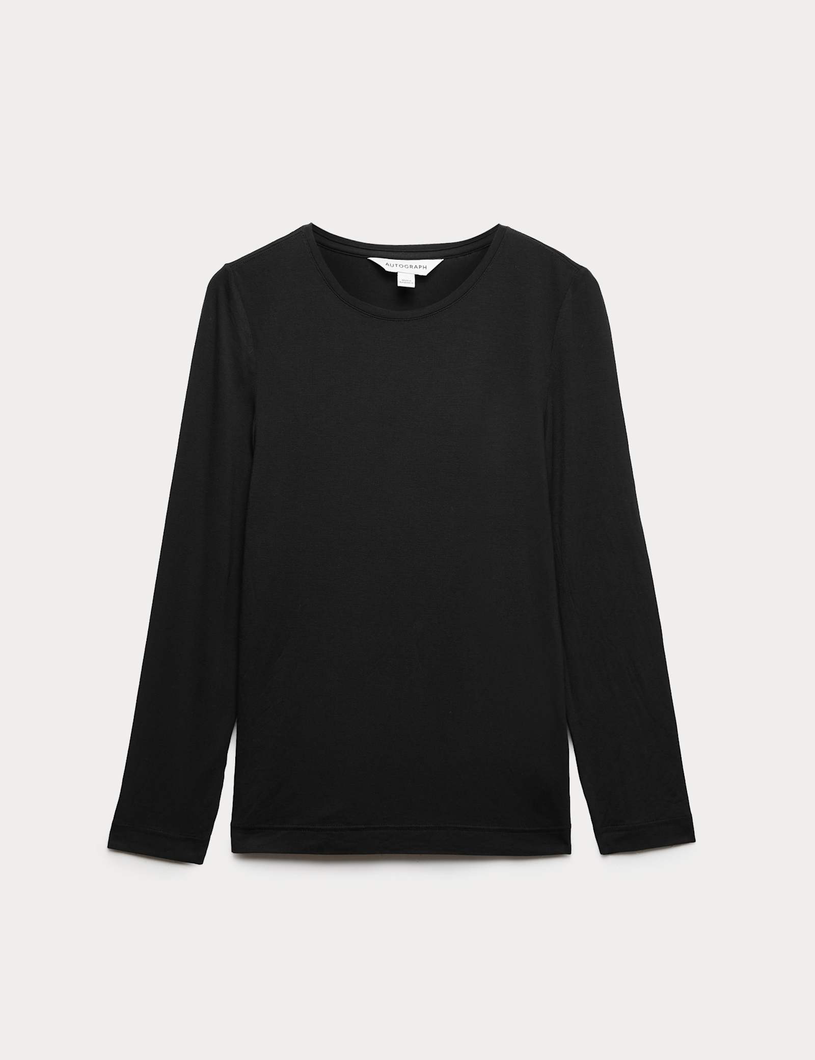 Jersey Crew Neck Top - image 1