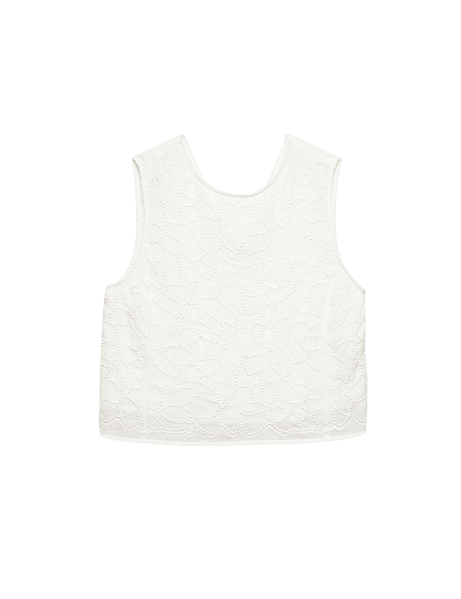 Viscose Rich Embroidered Shell Top - image 3