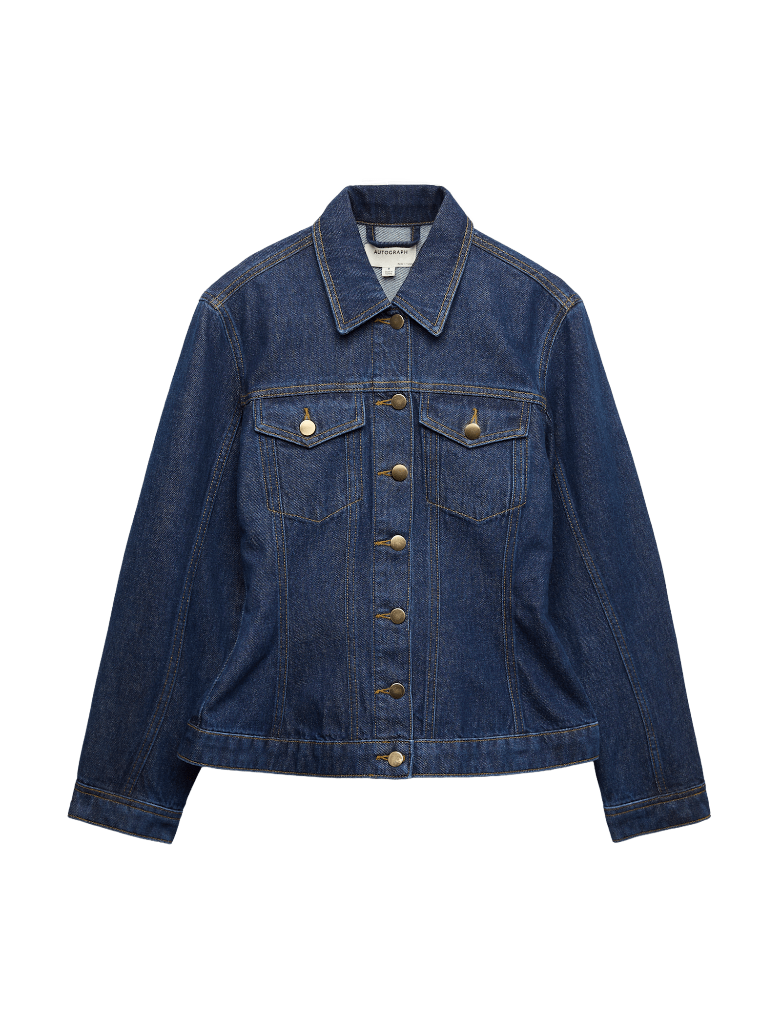 Denim Cinched Waist Jacket - image 3