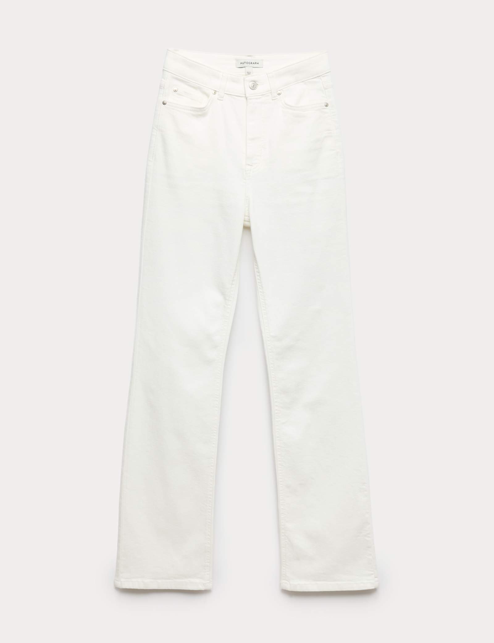 Lyocell Blend High Waisted Flared Jeans - image 4