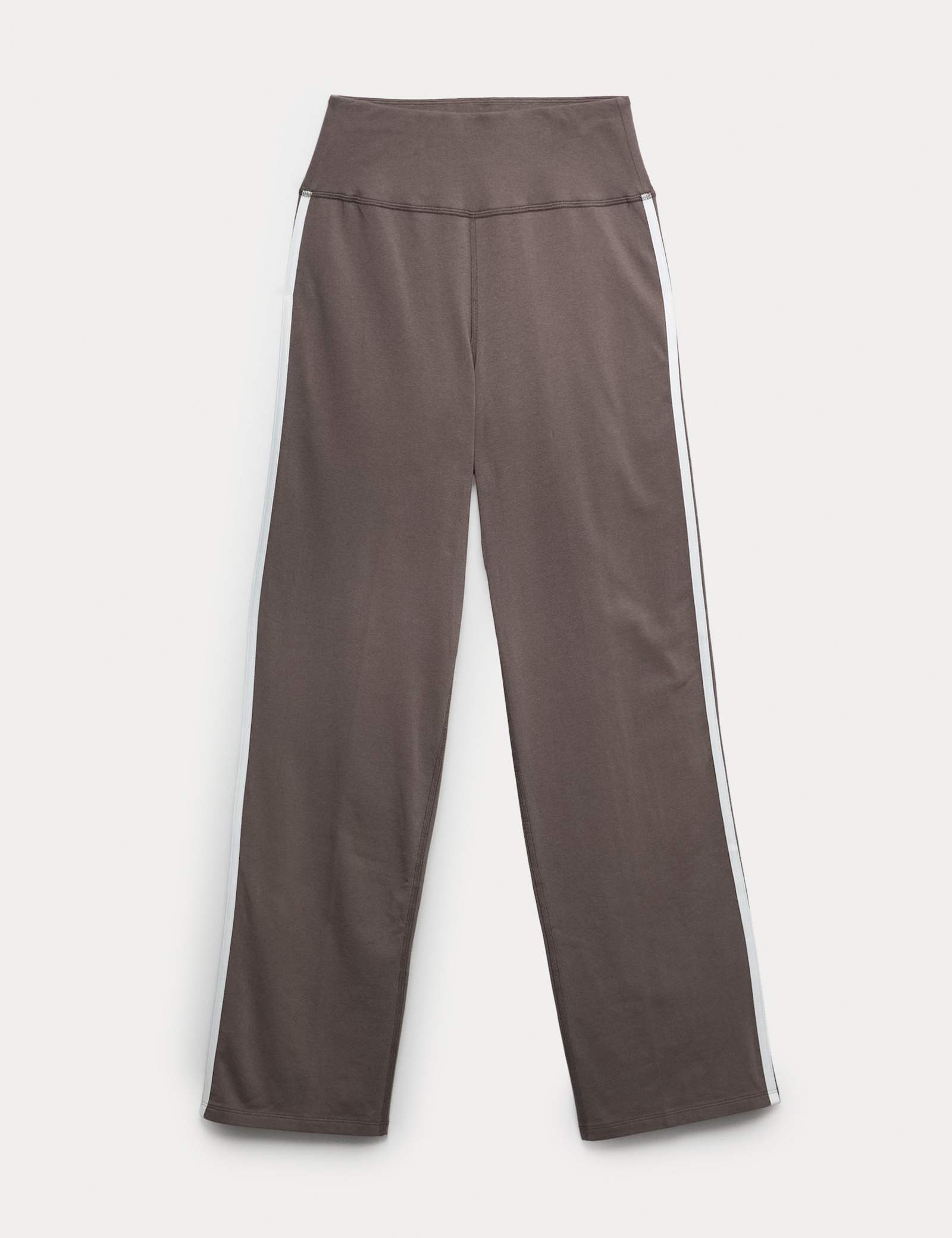Go Easy Cotton Rich Side Stripe High Waisted Straight Leg Joggers - image 2