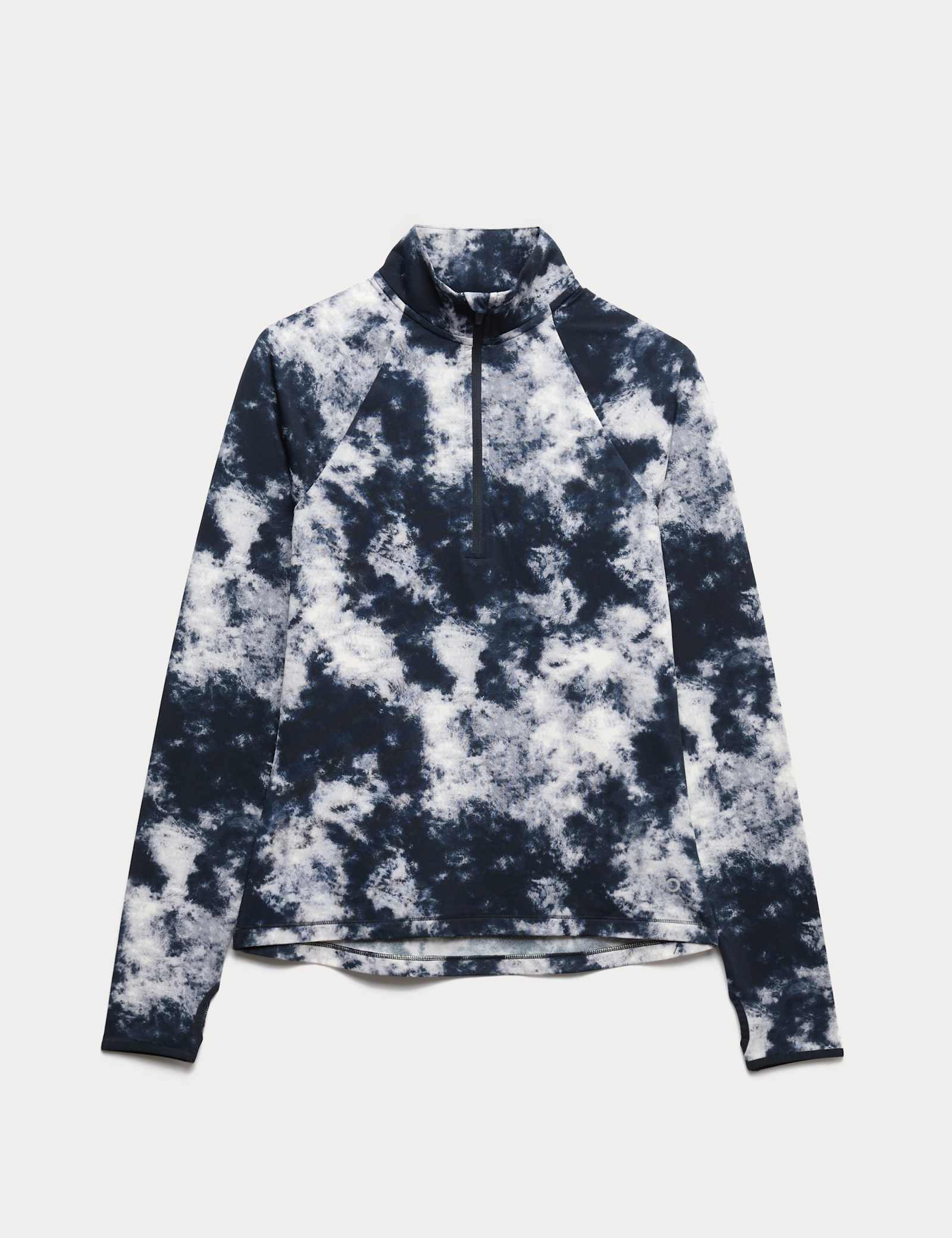Ultraheat Printed Half Zip Running Top - image 1