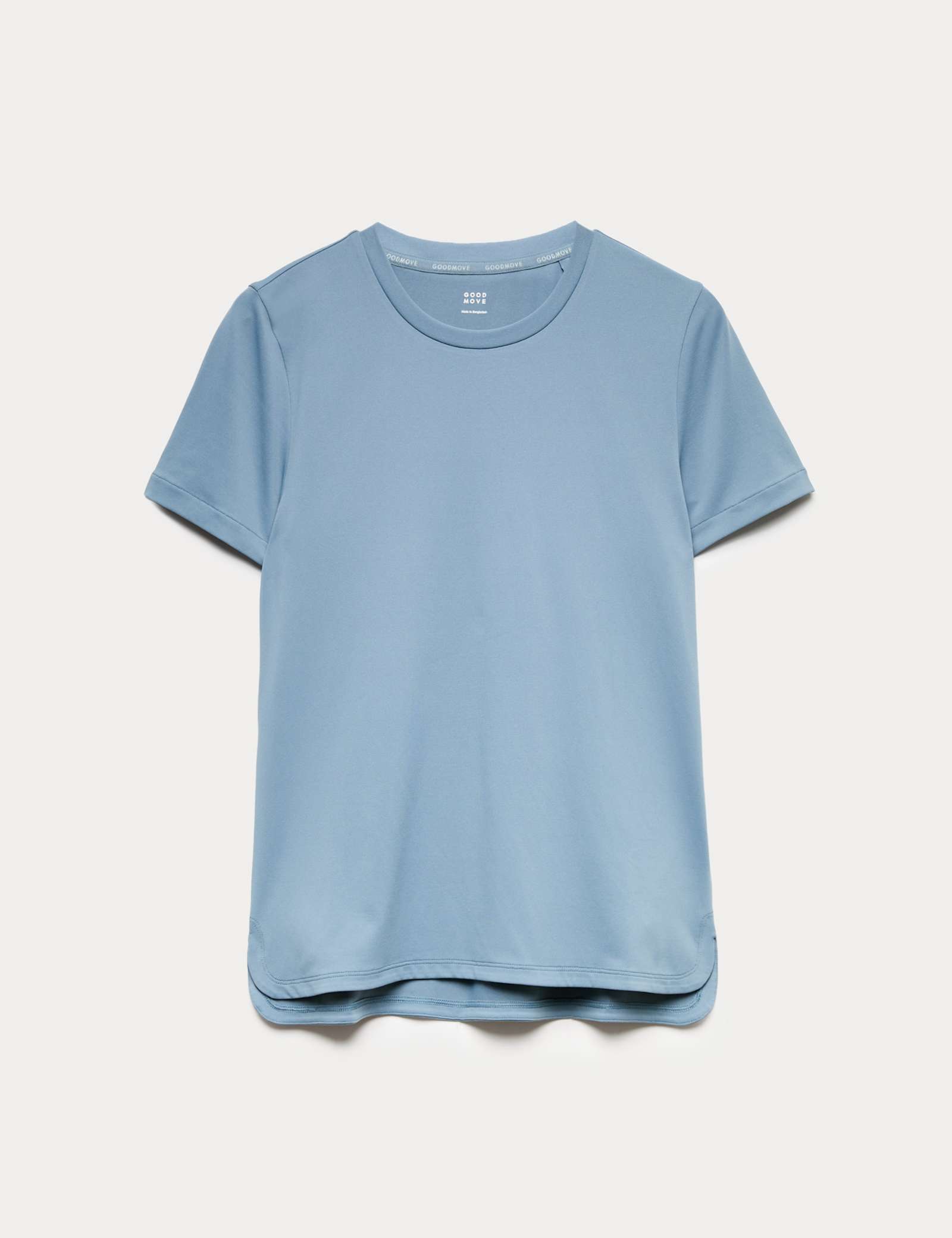 Scoop Neck Fitted T-Shirt - image 3