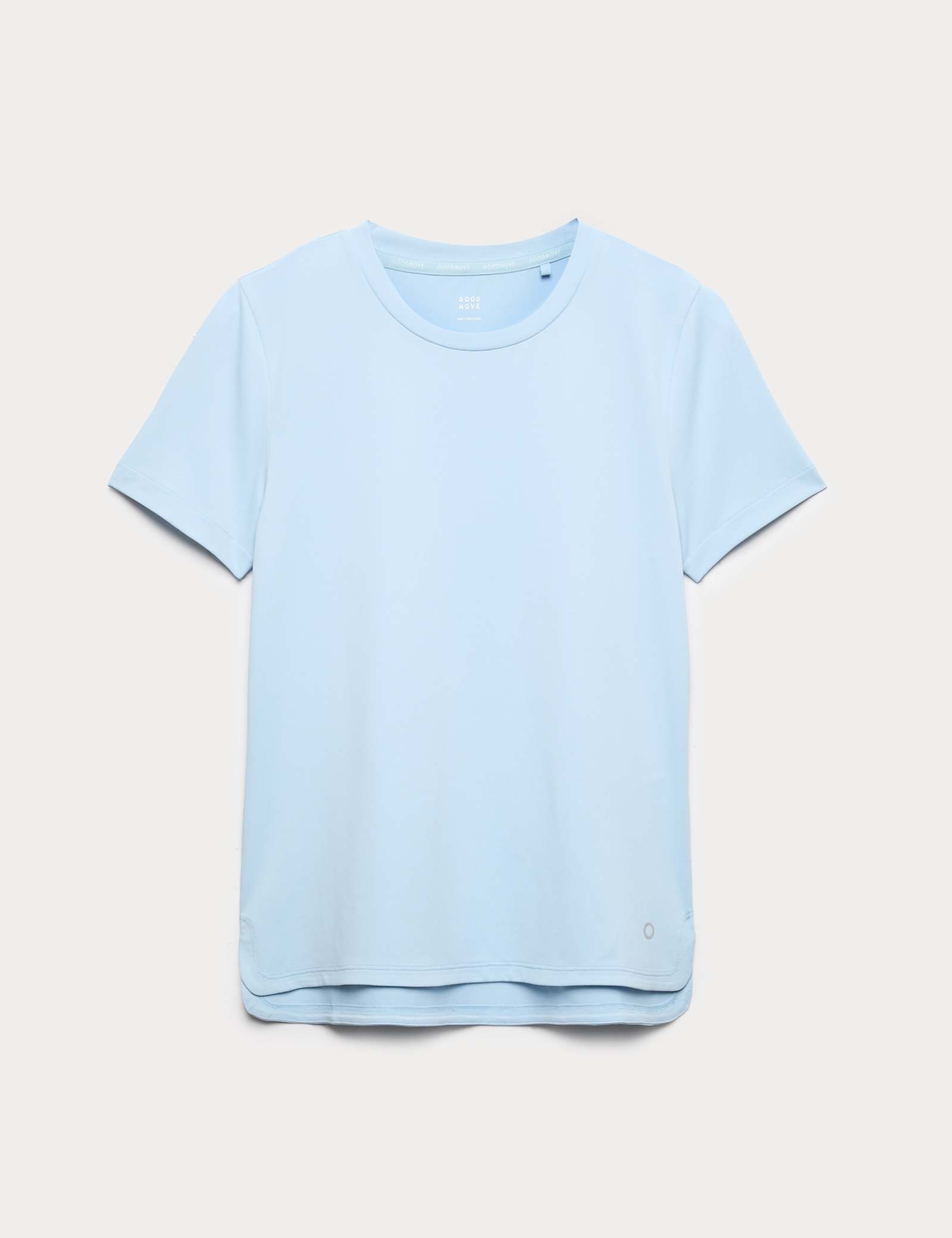 Scoop Neck Fitted T-Shirt - image 2
