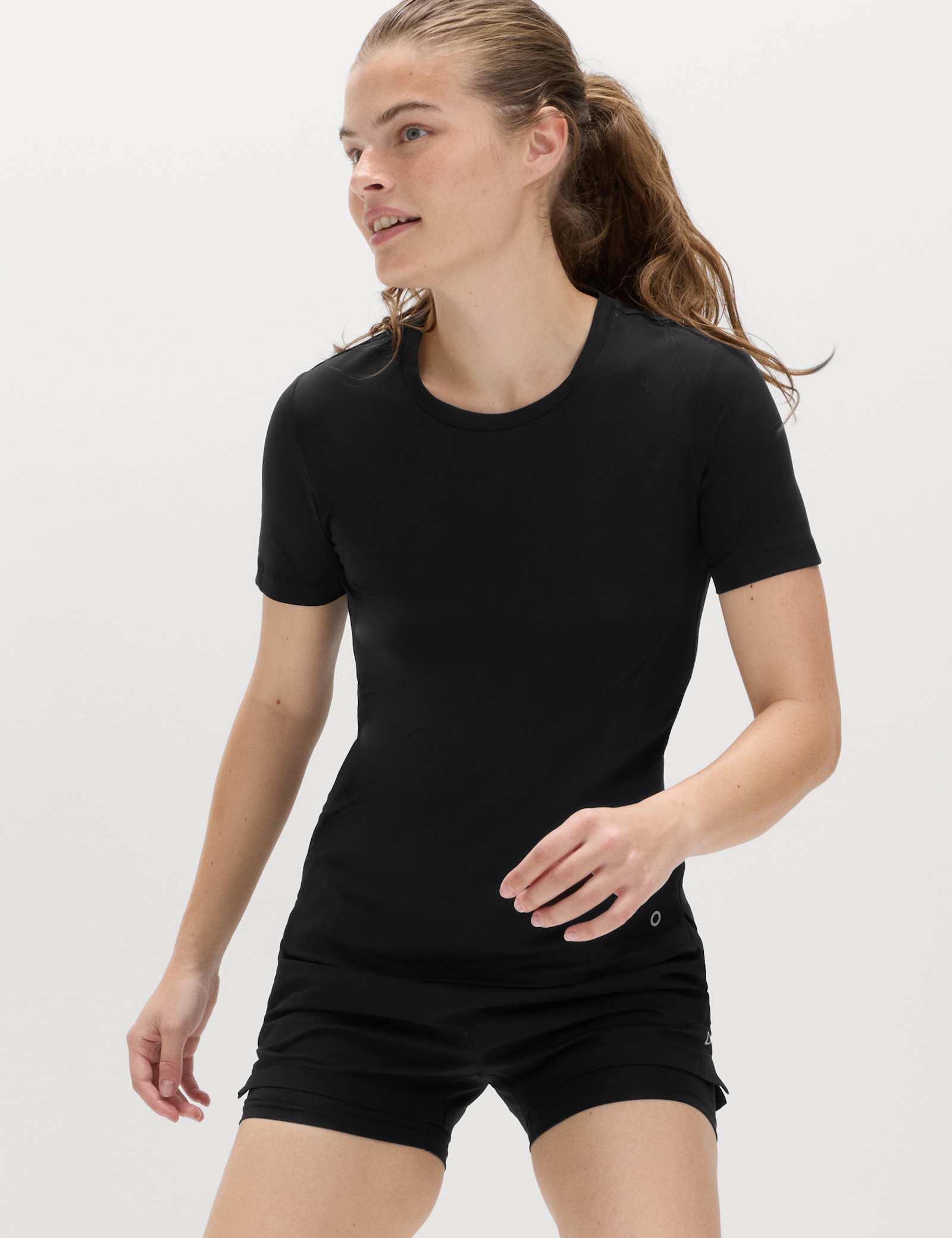 Scoop Neck Fitted T-Shirt - image 4