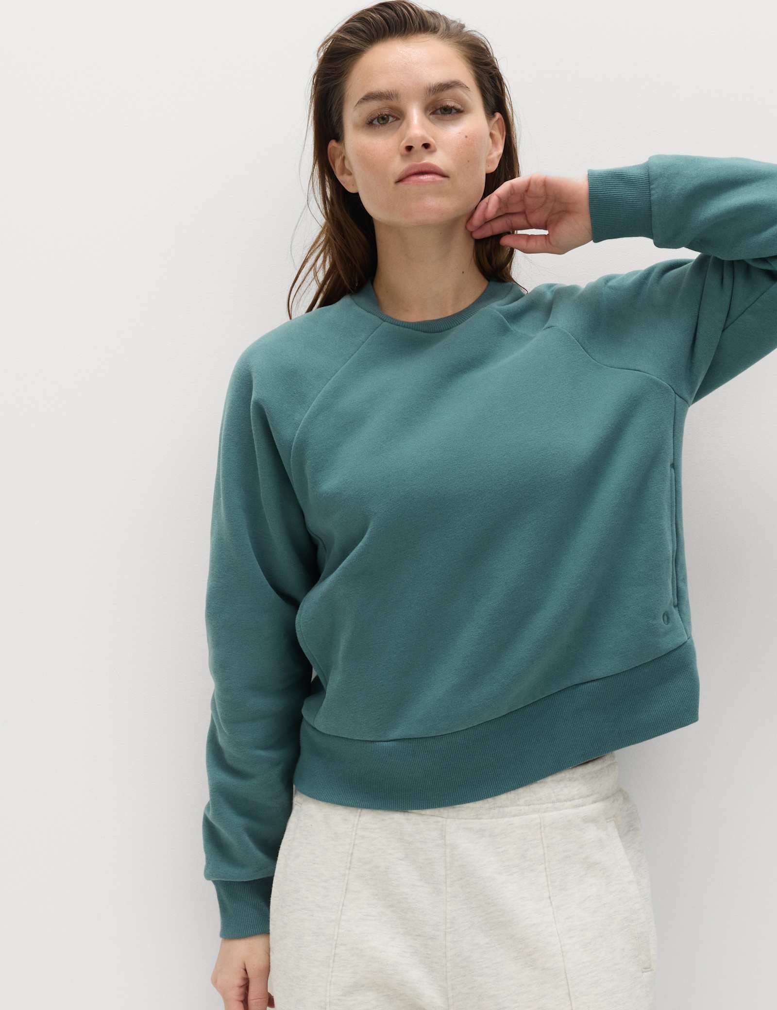 Cotton Rich Crew Neck Sweatshirt - image 4