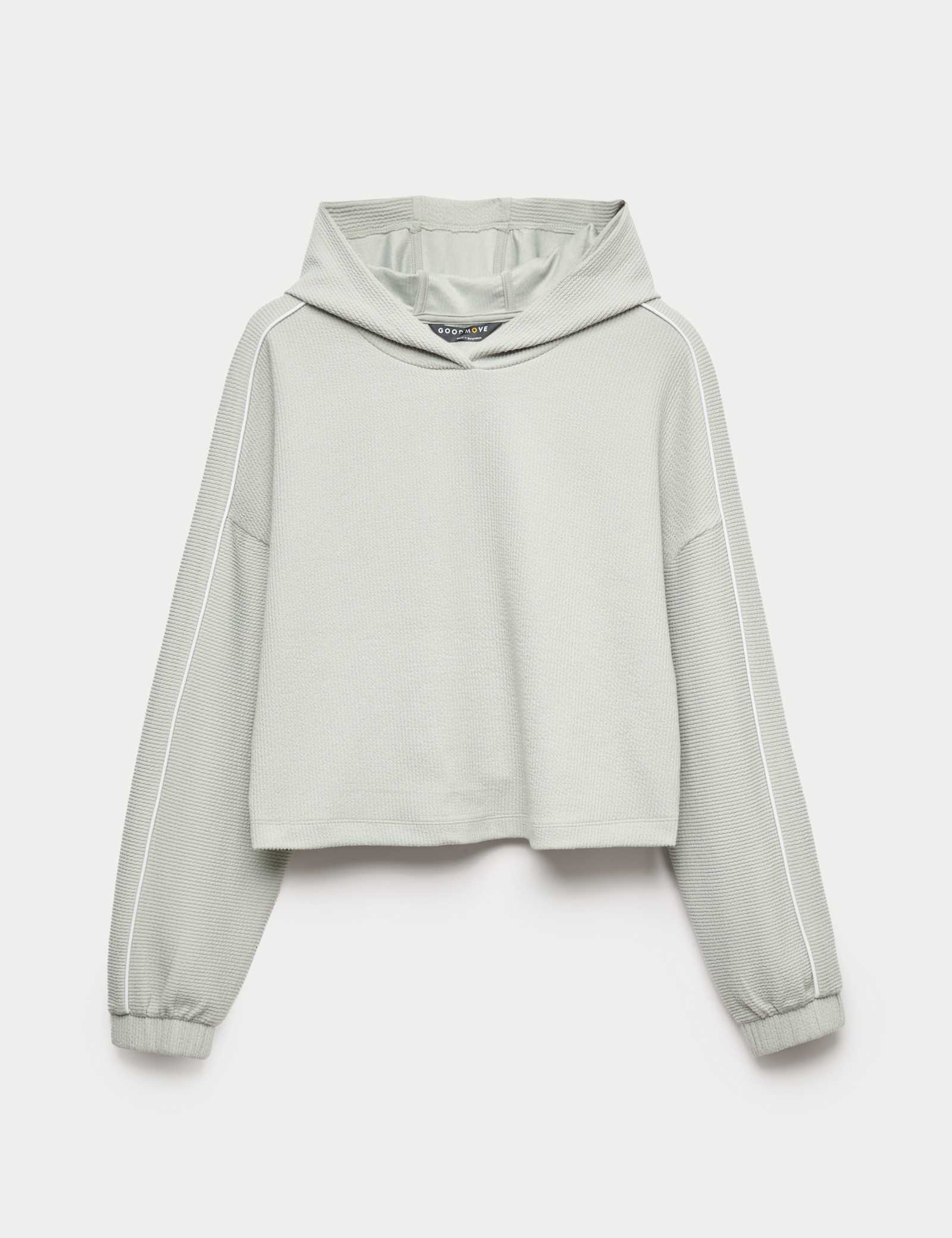 StayNew Super Soft Brushed Rib Relaxed Hoodie - image 1