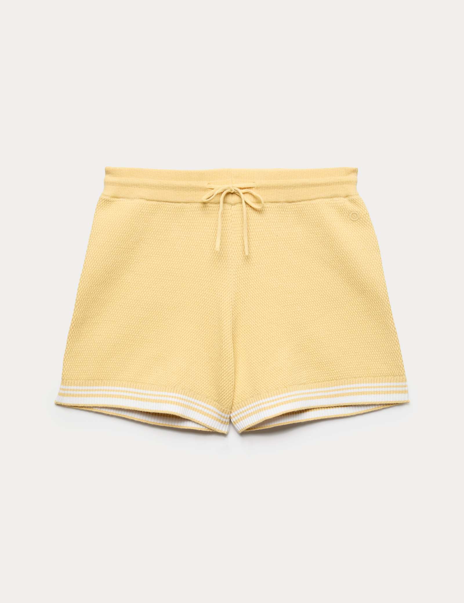 Knitted Relaxed Fit High Waisted Shorts - image 1