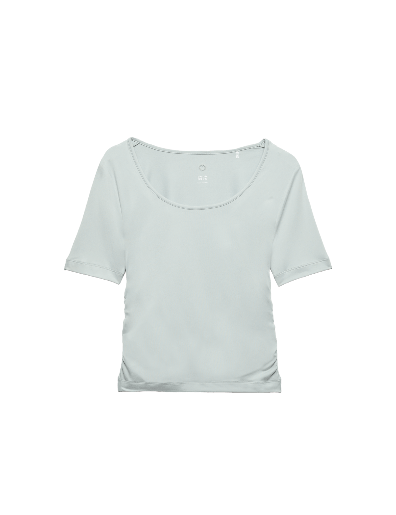 Go Balance Scoop Neck Ruched Fitted Top - image 5