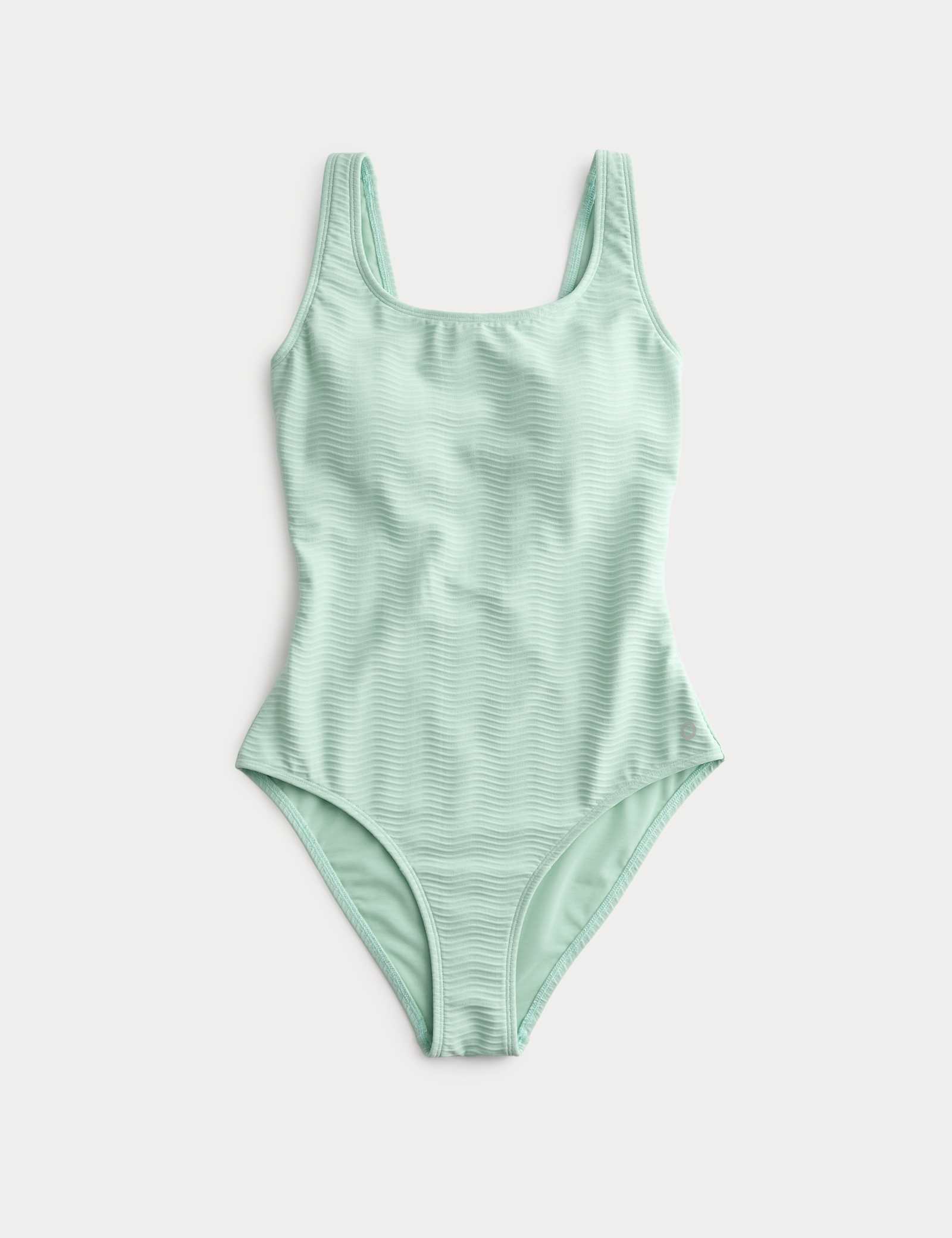 Tummy Control Textured Padded Scoop Back Swimsuit - image 2