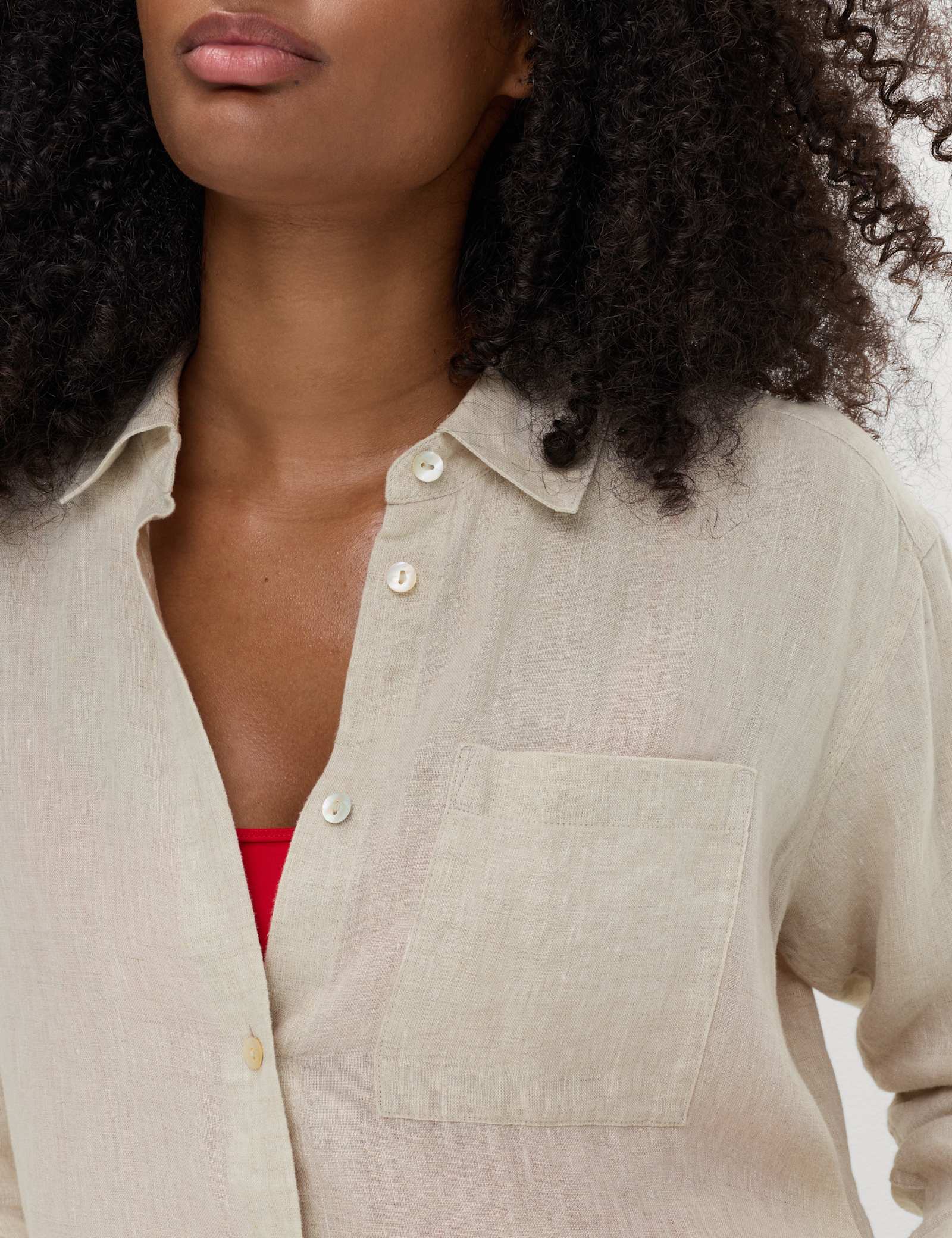 Pure Linen Shirt - image 4