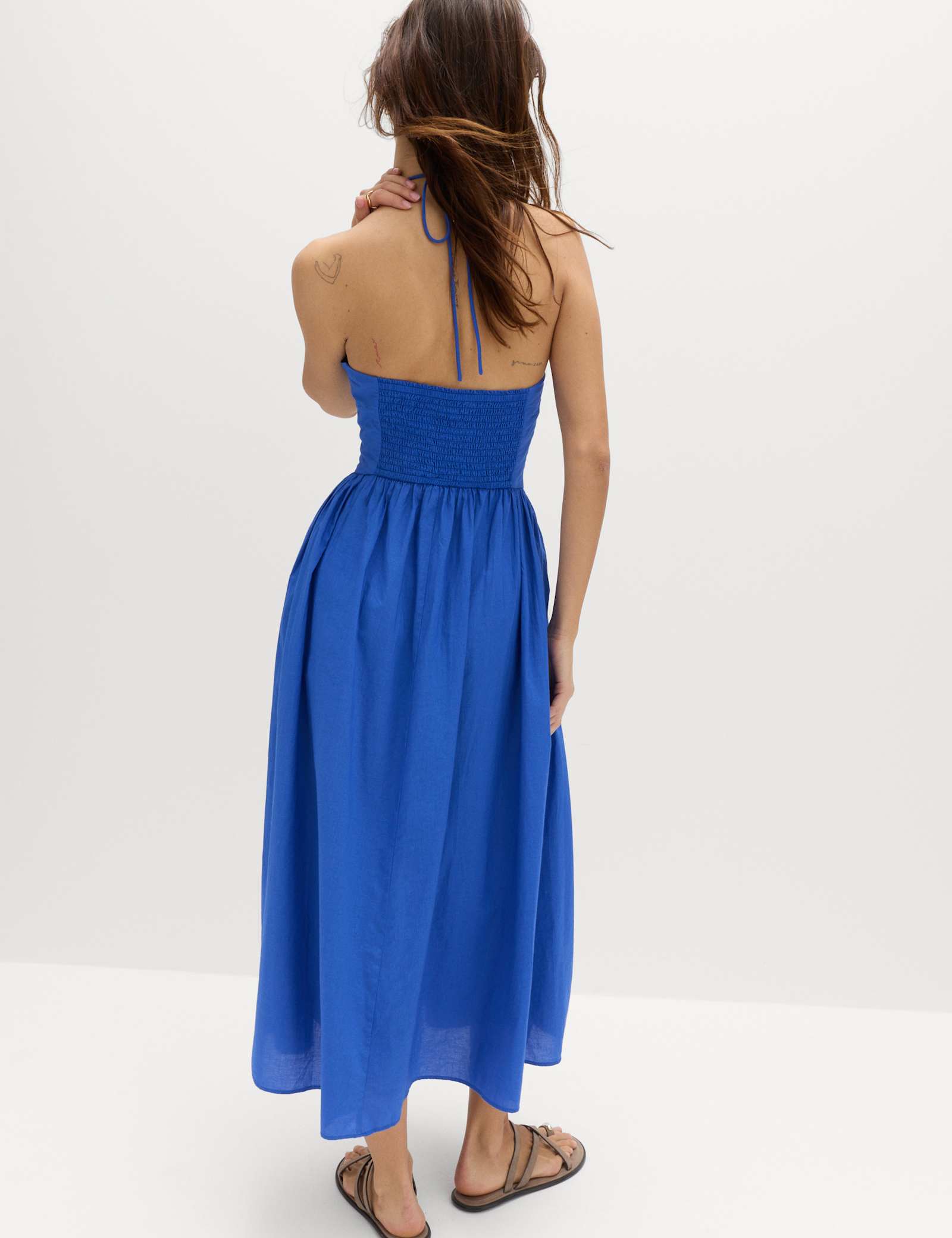 Pure Cotton Cutout Midaxi Beach Dress - image 4