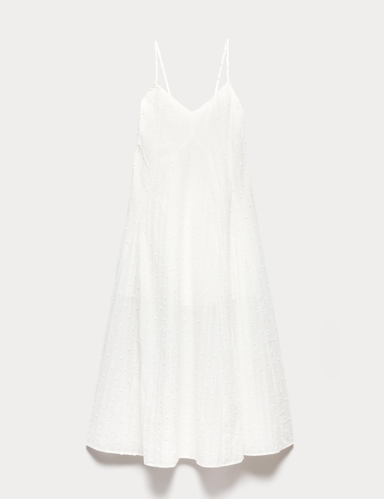 Textured Dobby Maxi Beach Dress - image 1