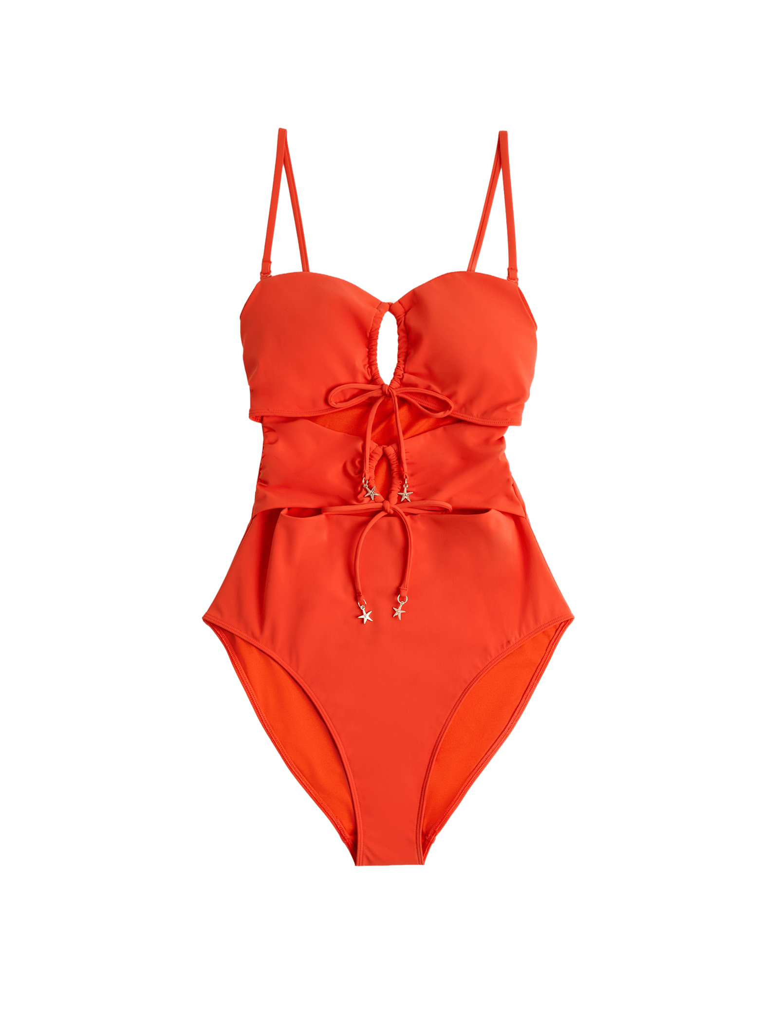 Padded Cut Out Bandeau Swimsuit - image 3