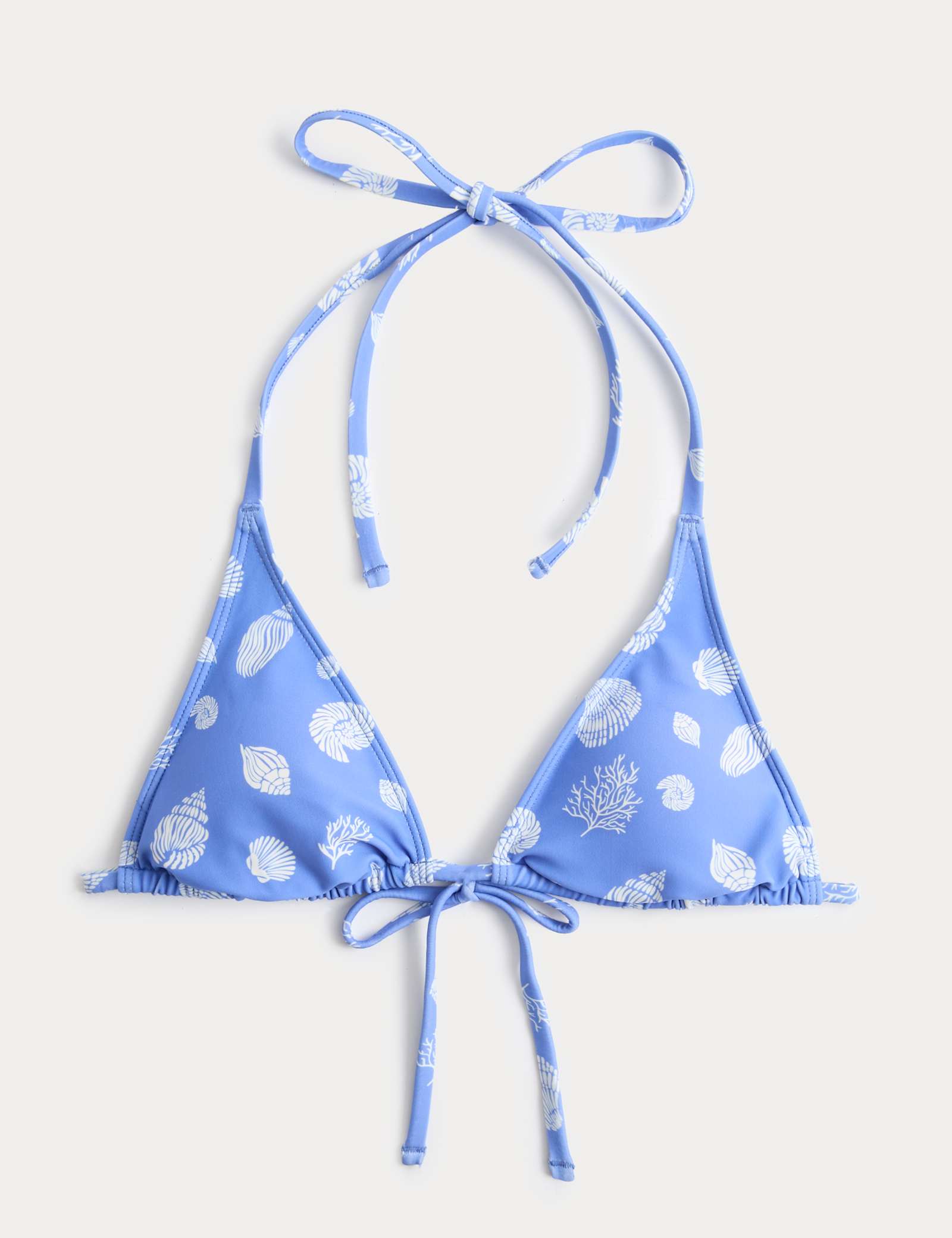 Printed Triangle Bikini Top - image 1