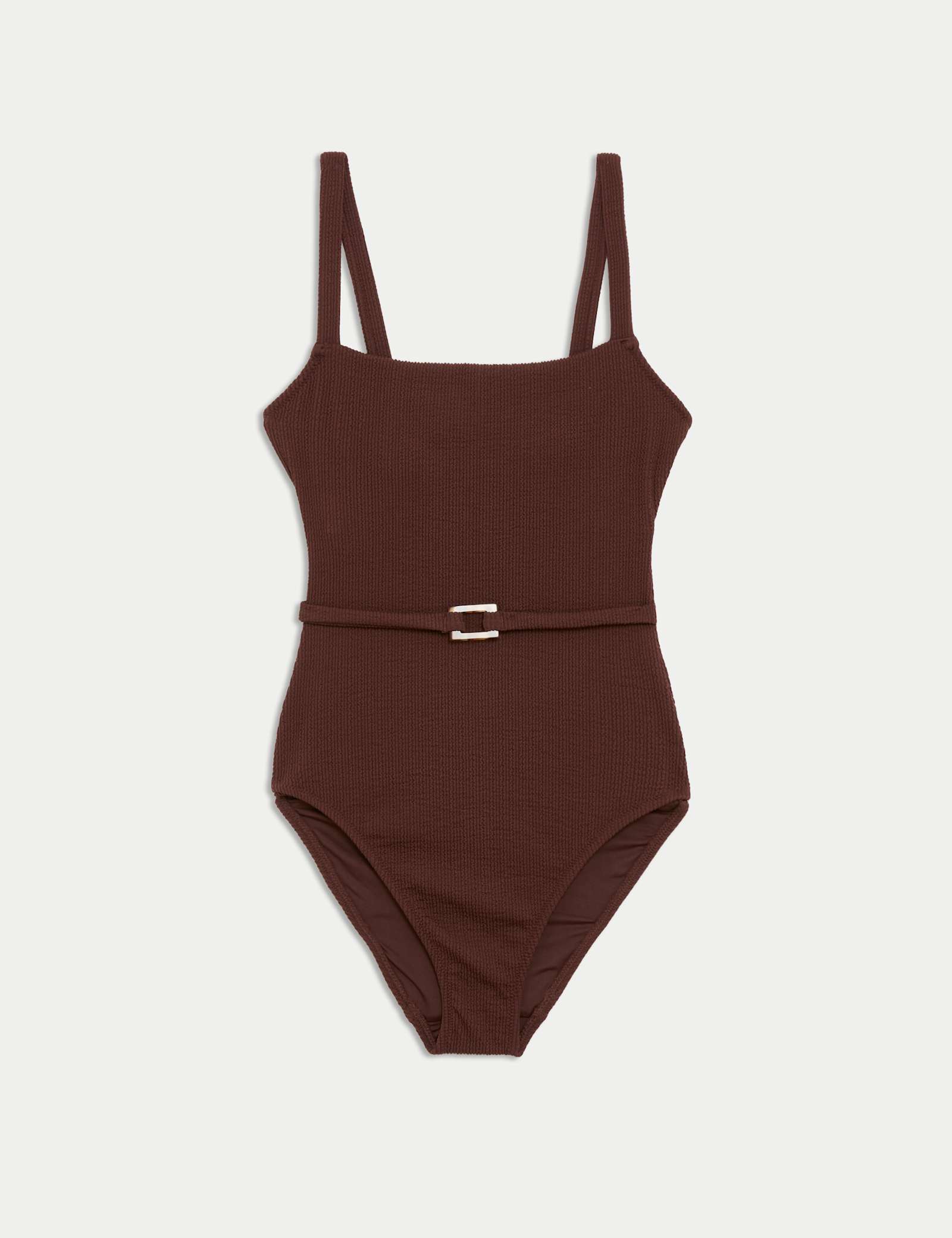 Textured Square Neck Swimsuit - image 1