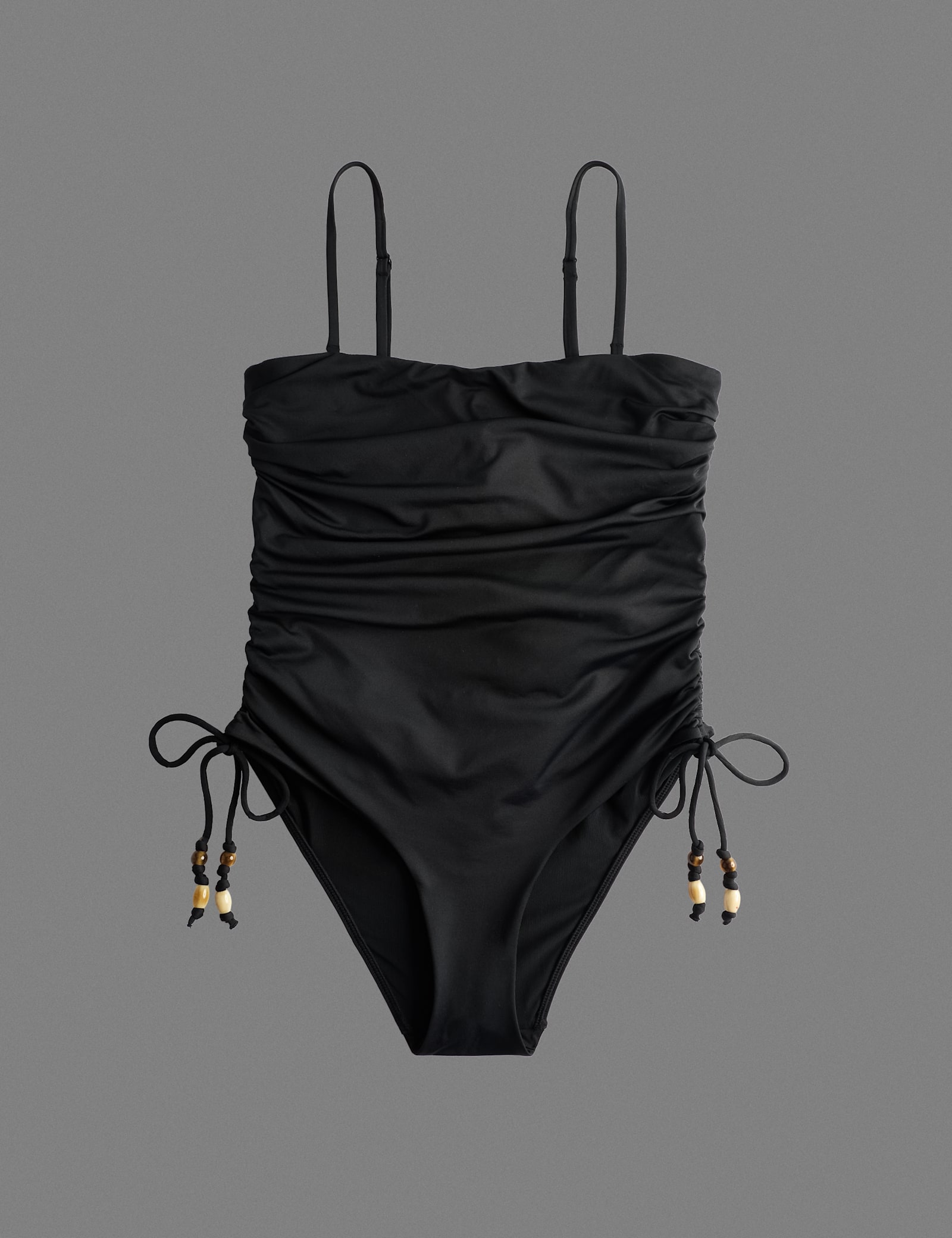 Tummy Control Wired Ruched Bandeau Swimsuit - image 4