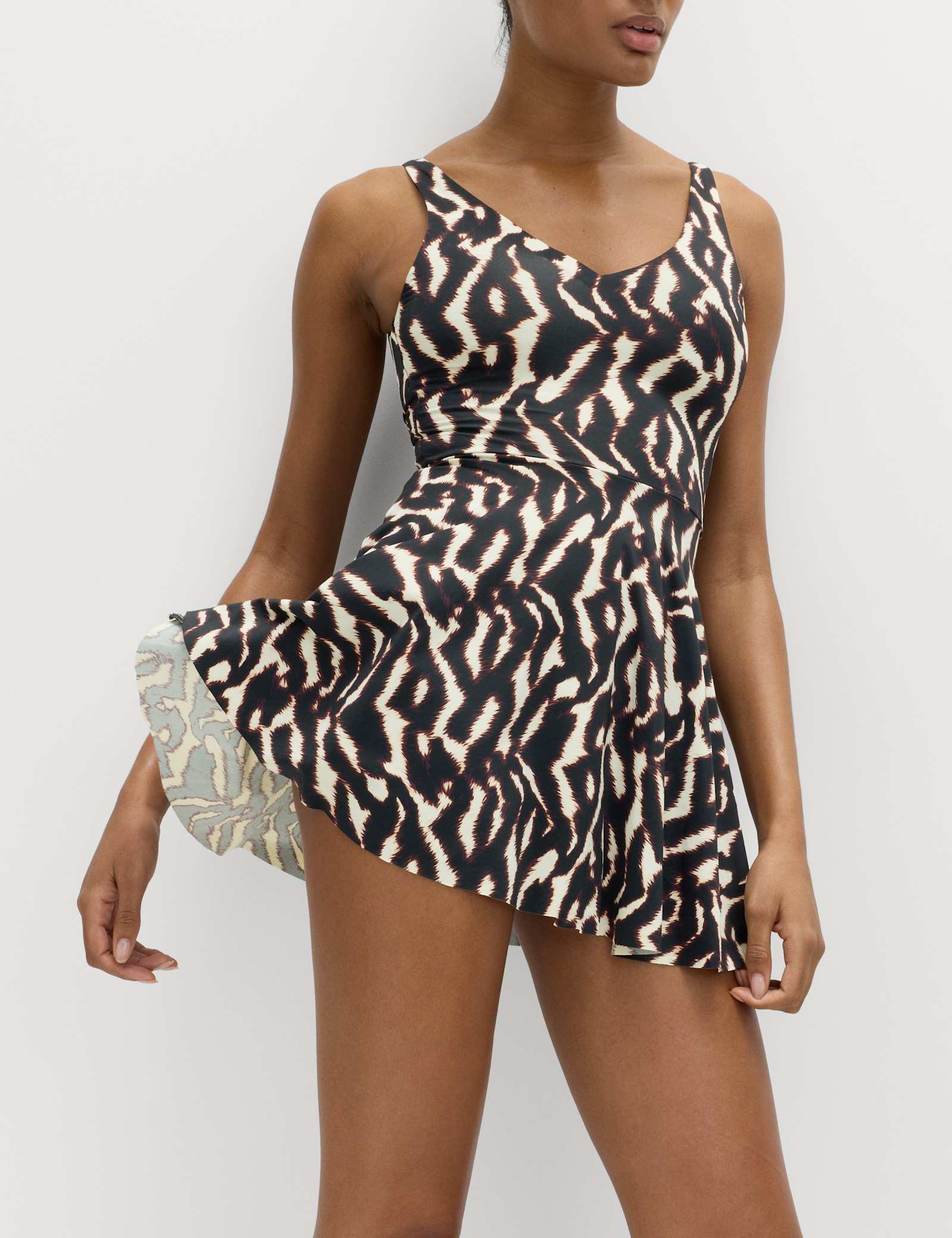 Printed Swim Dress - image 2