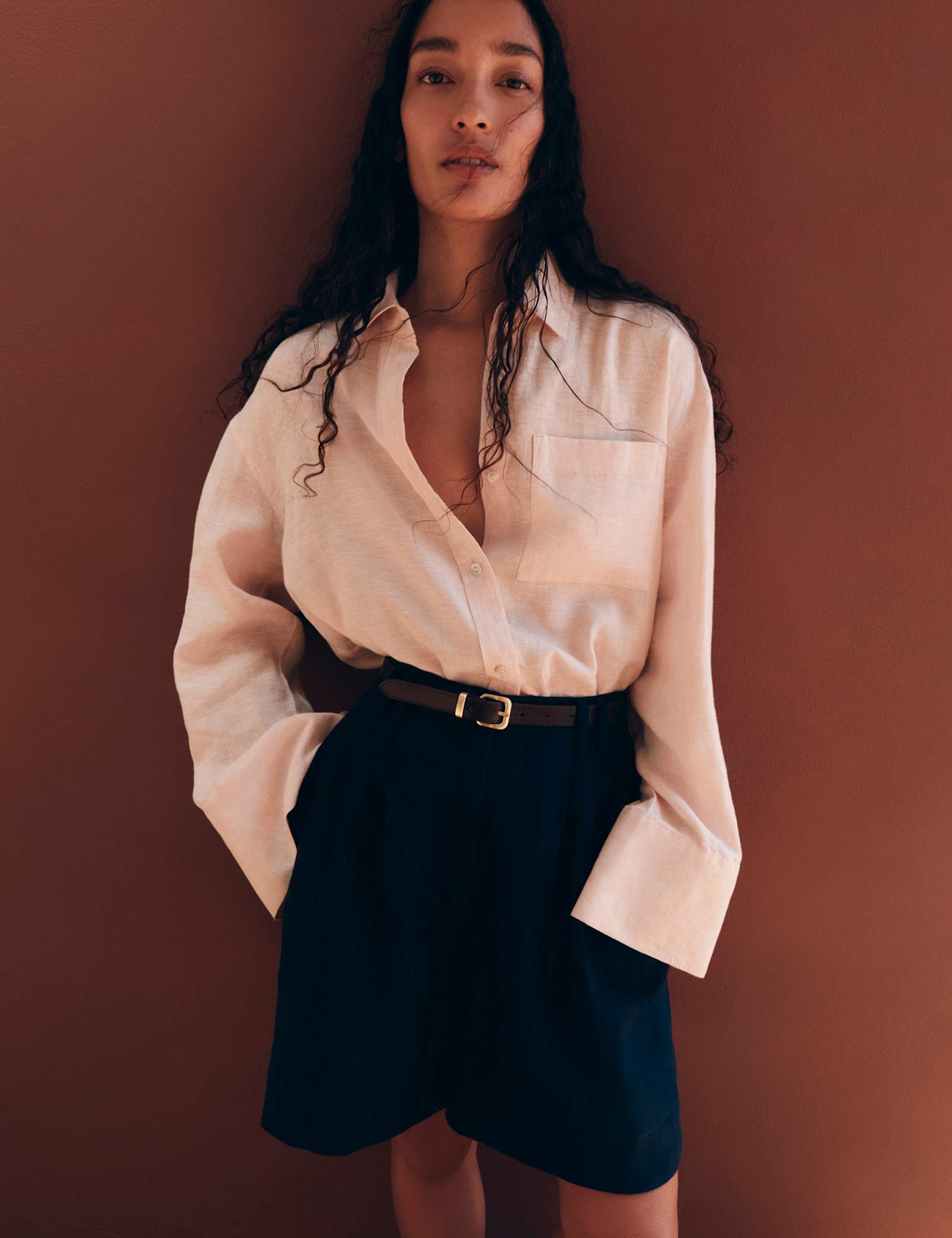 Pure Linen Shirt - image 3