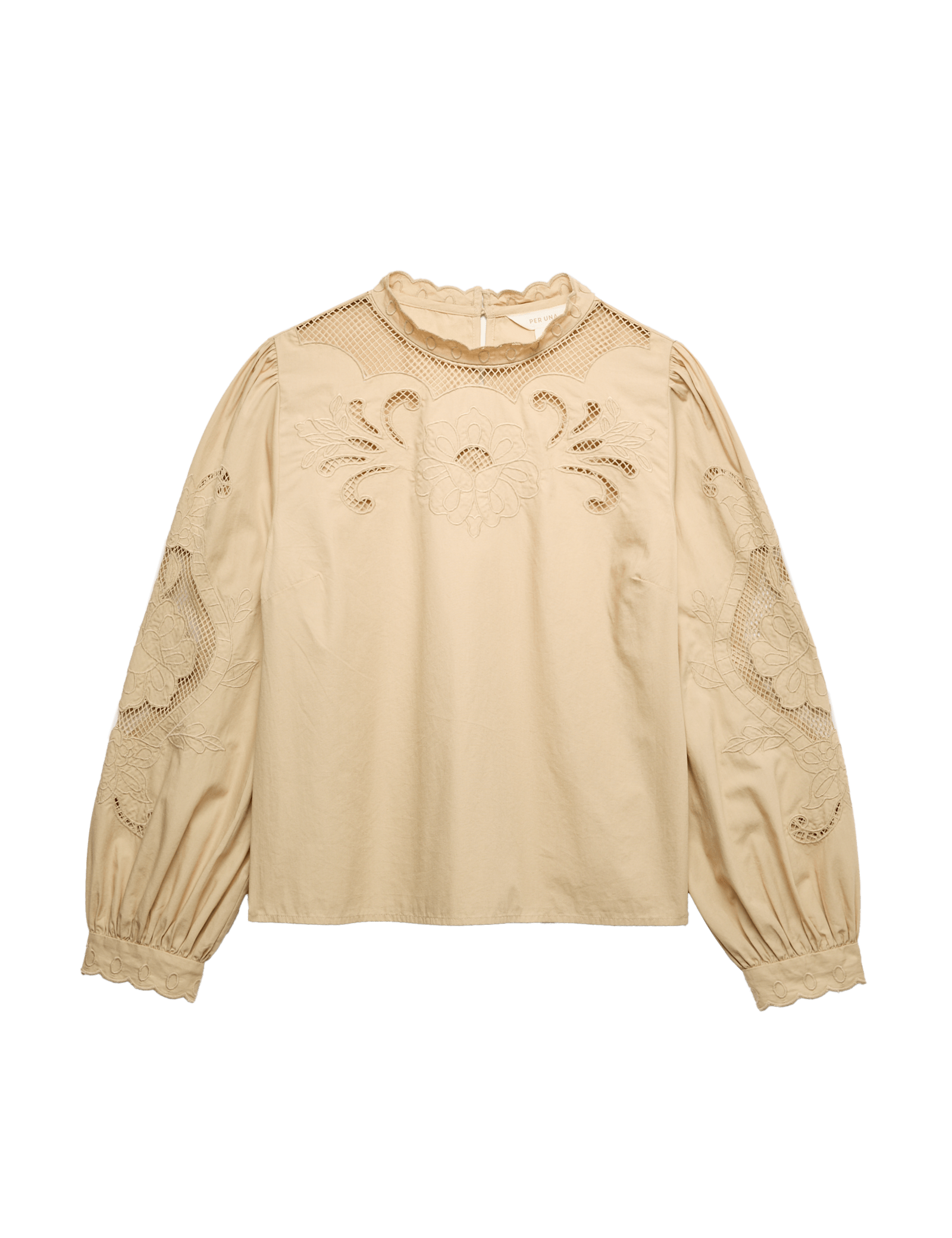 Pure Cotton Embroidered Blouse - image 3