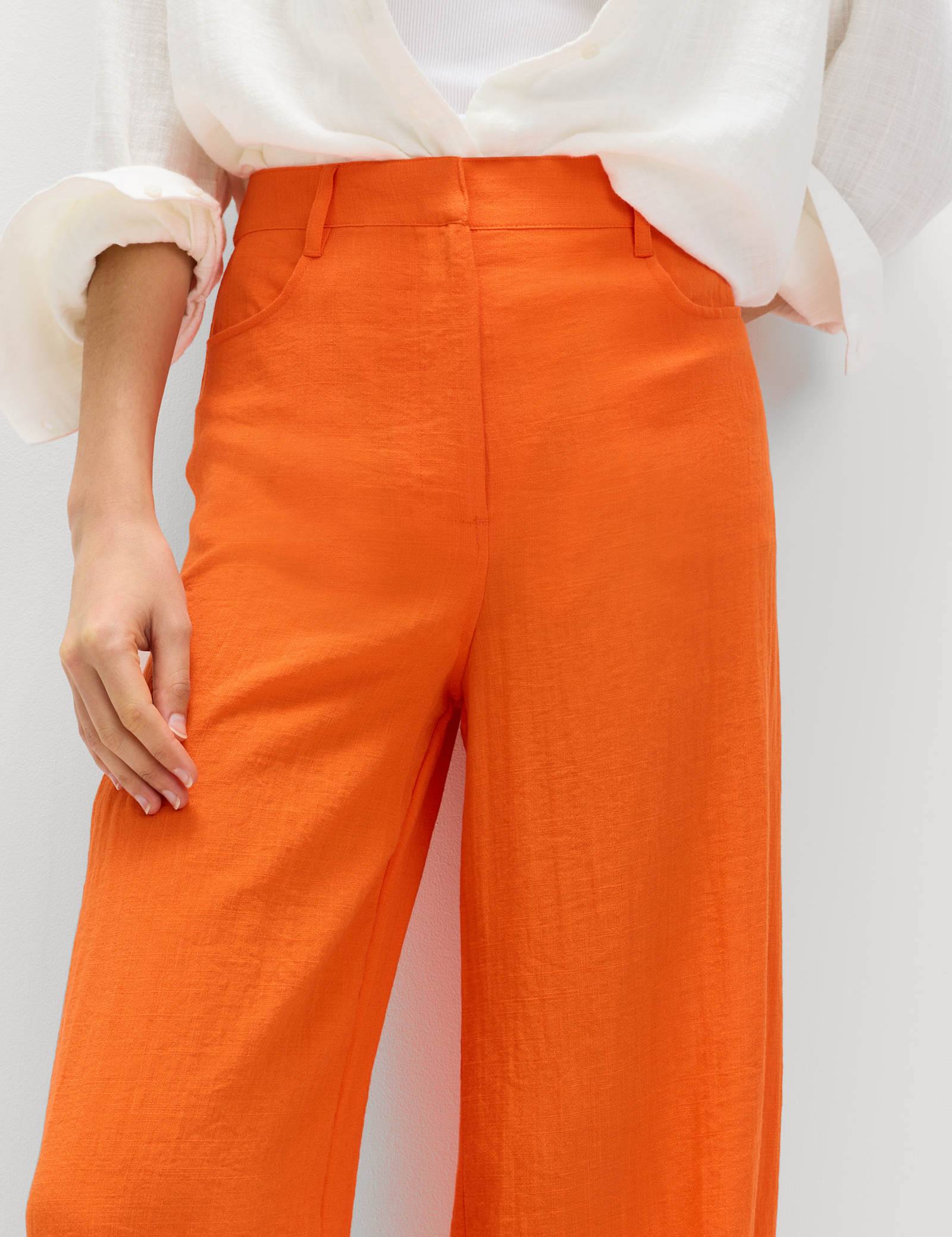 Straight Leg Trousers - image 4