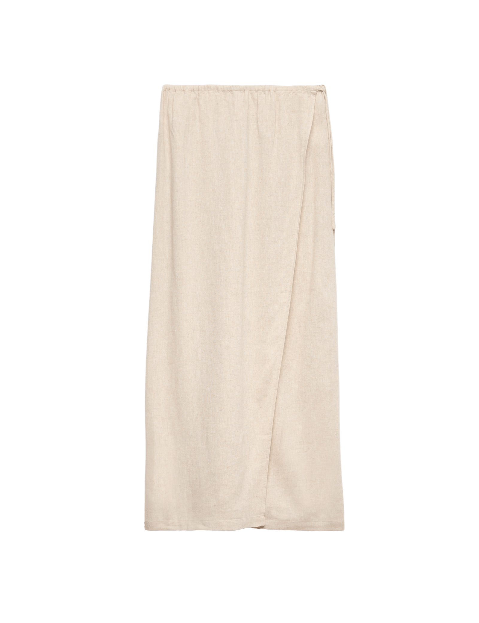 Linen Rich Maxi Wrap Skirt - image 5