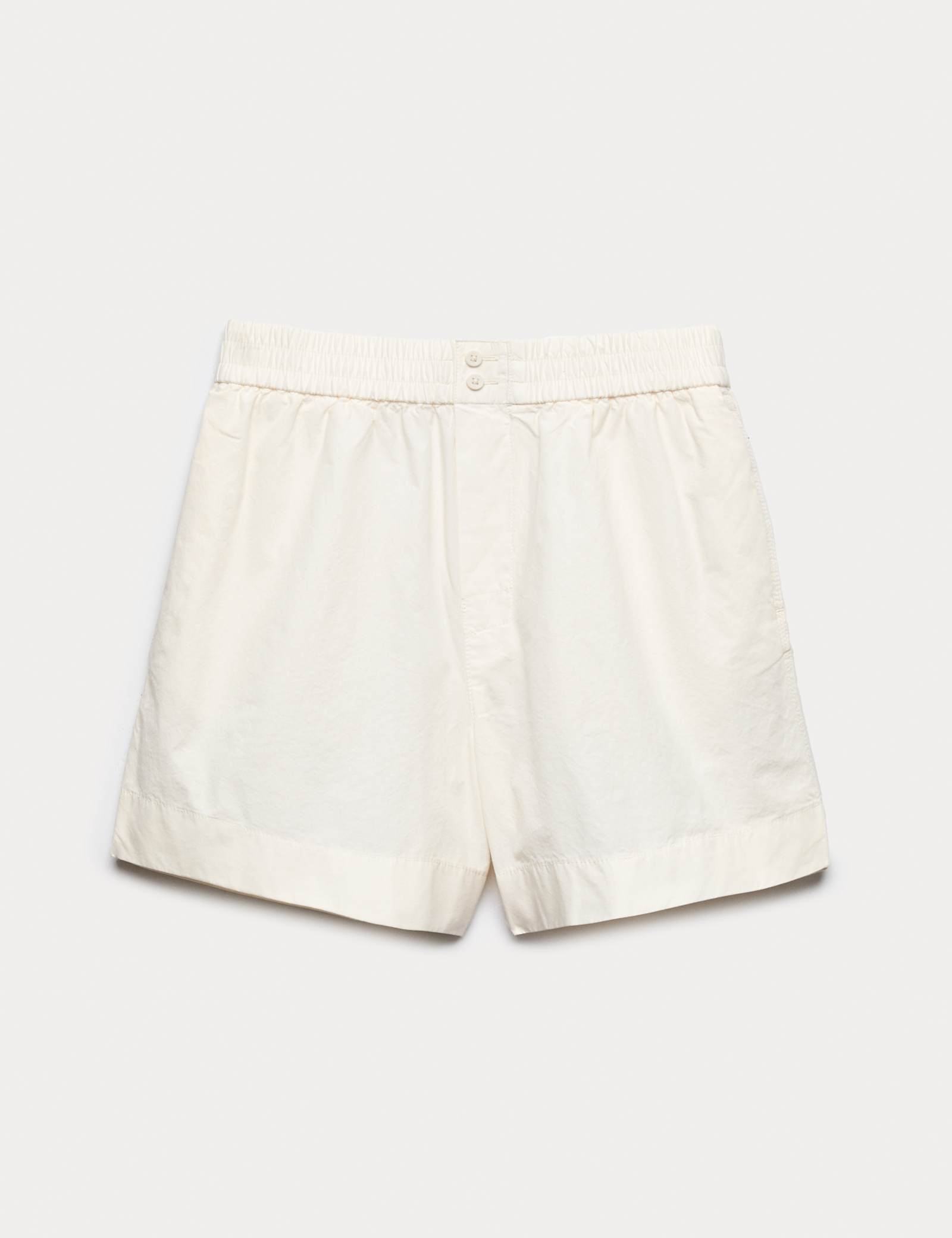 Pure Cotton Poplin High Waisted Shorts - image 3