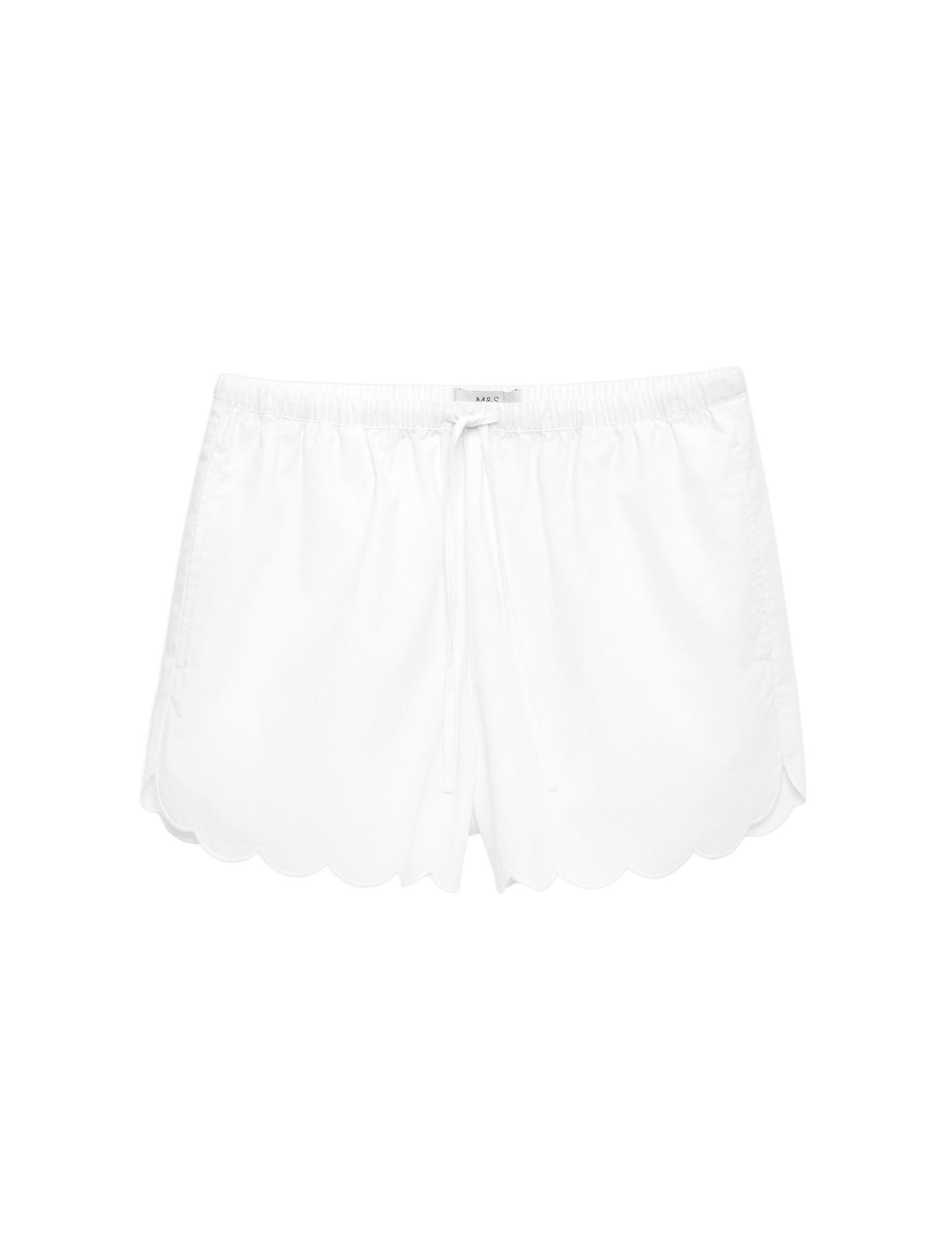Pure Cotton Scallop Hem Shorts - image 5