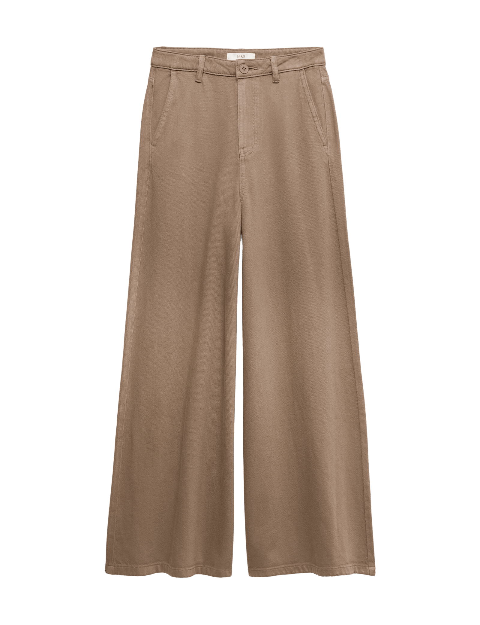 Pure Cotton Palazzo Trousers - image 5