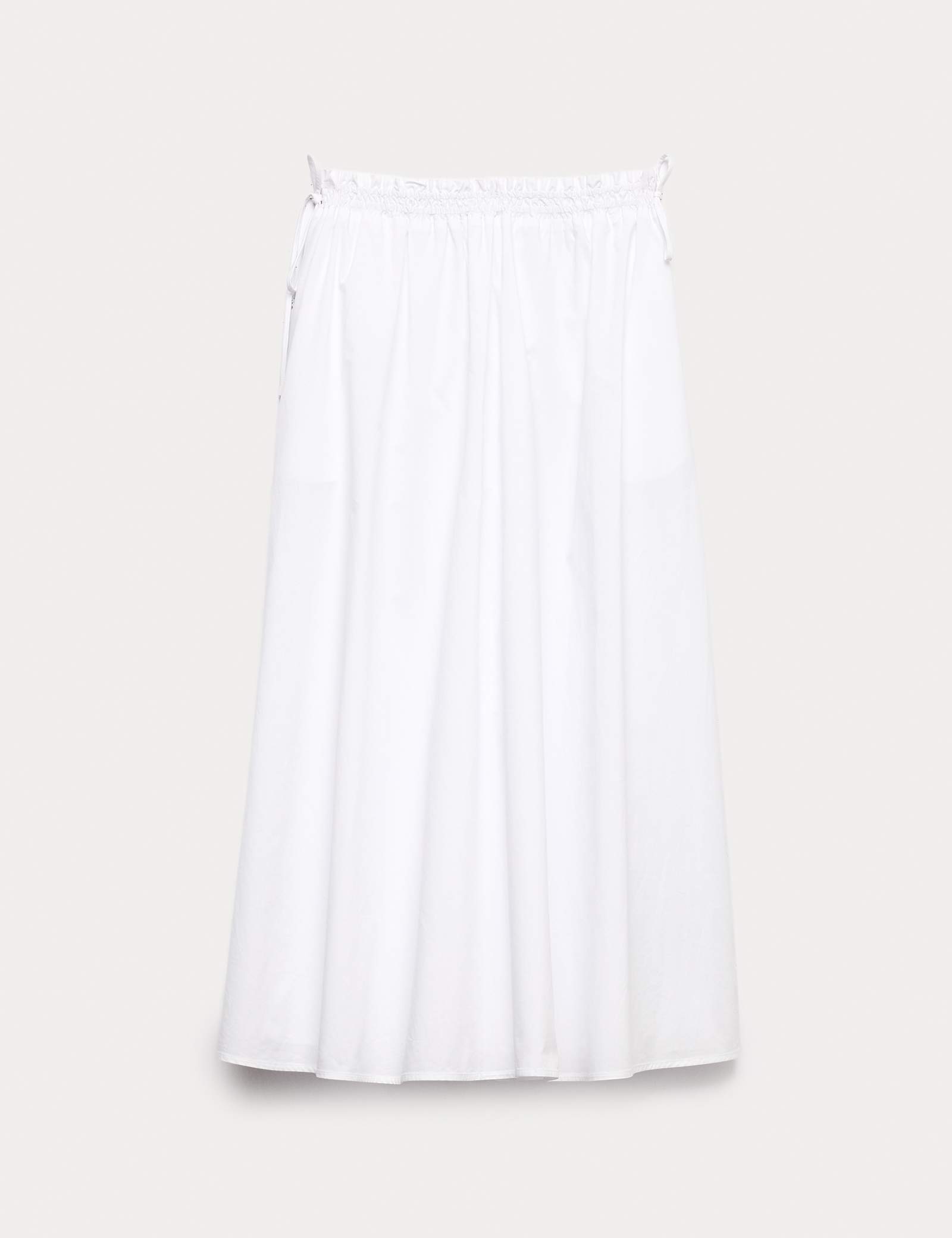 Pure Cotton Poplin Midi Skirt - image 1