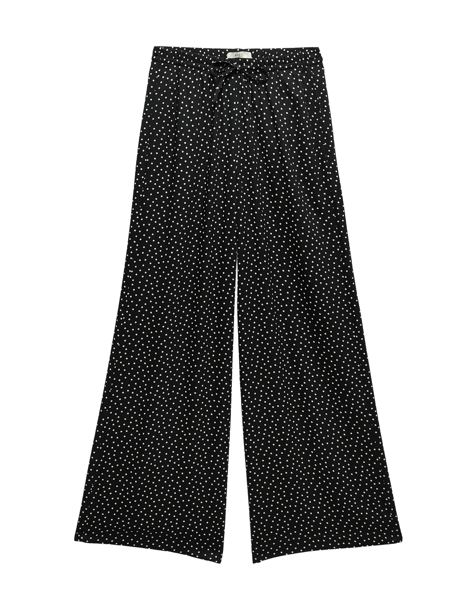 Printed Pull On Wide Leg Trousers - image 5