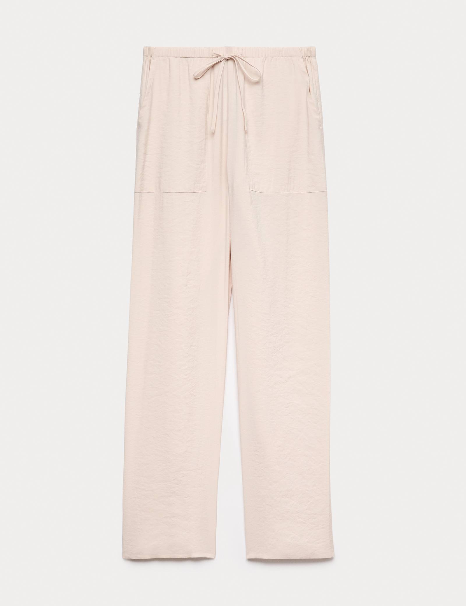 Pull On Elasticated Waist Straight Leg Trousers - image 2