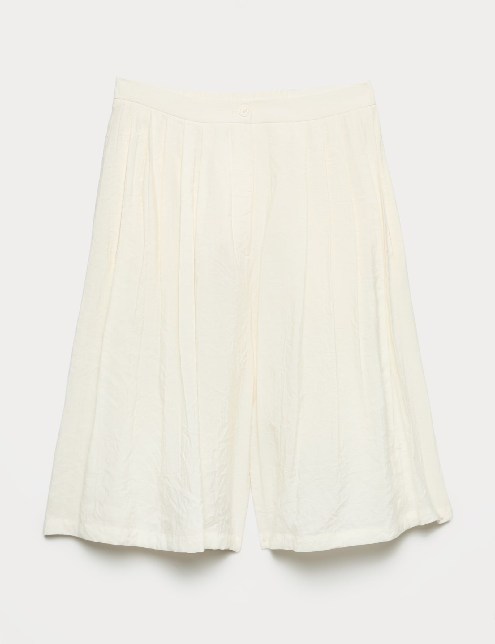 Pleated Longline Shorts - image 1