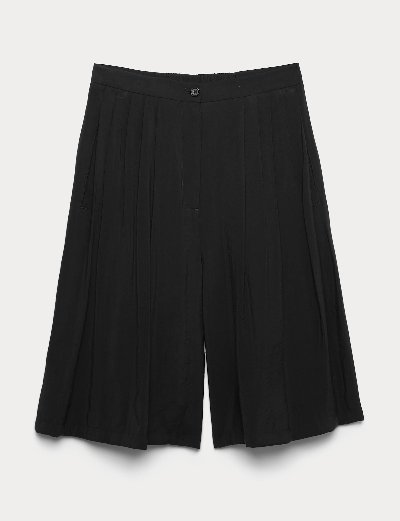 Pleated Longline Shorts - image 2