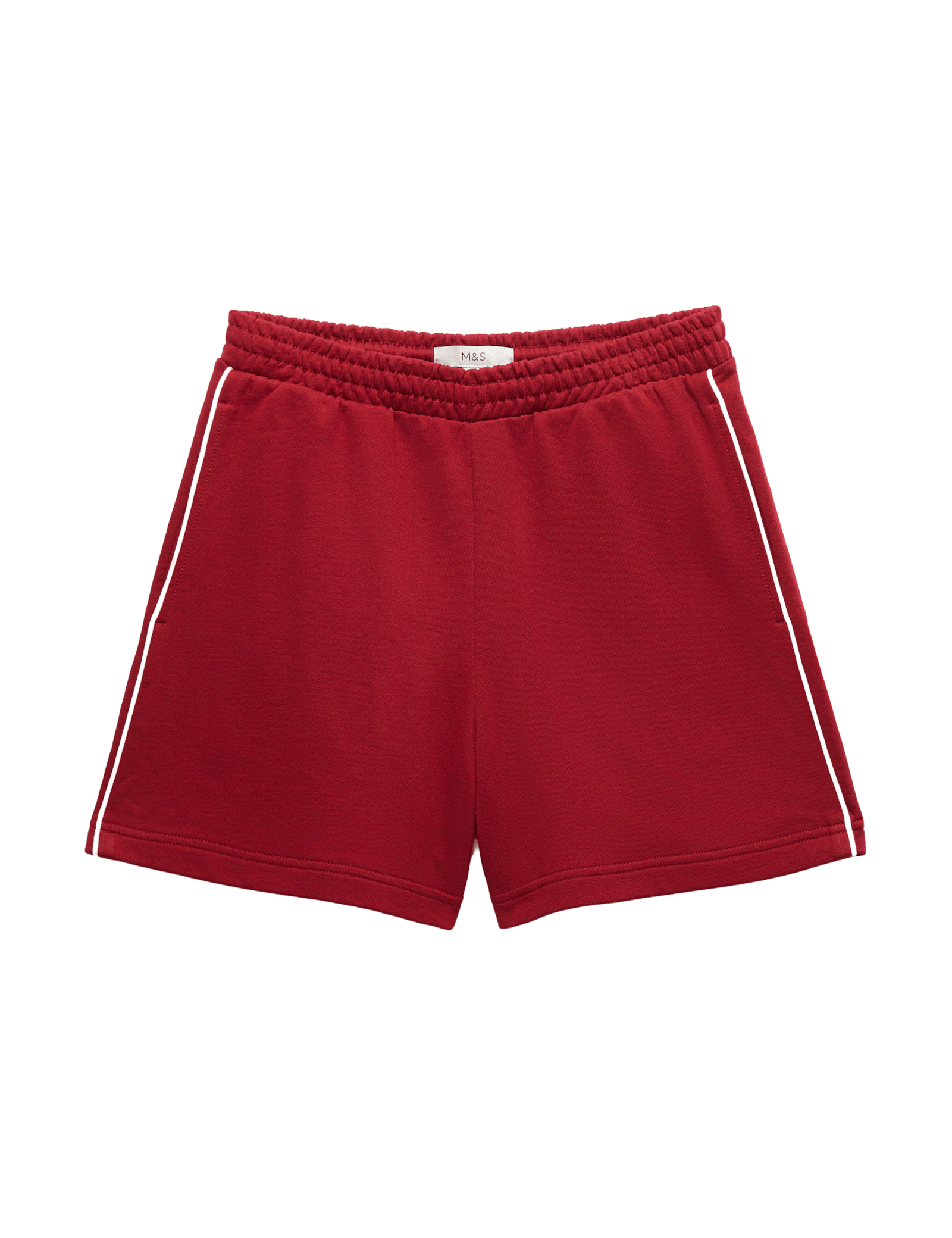 Pure Cotton Side Stripe Jogger Shorts - image 3