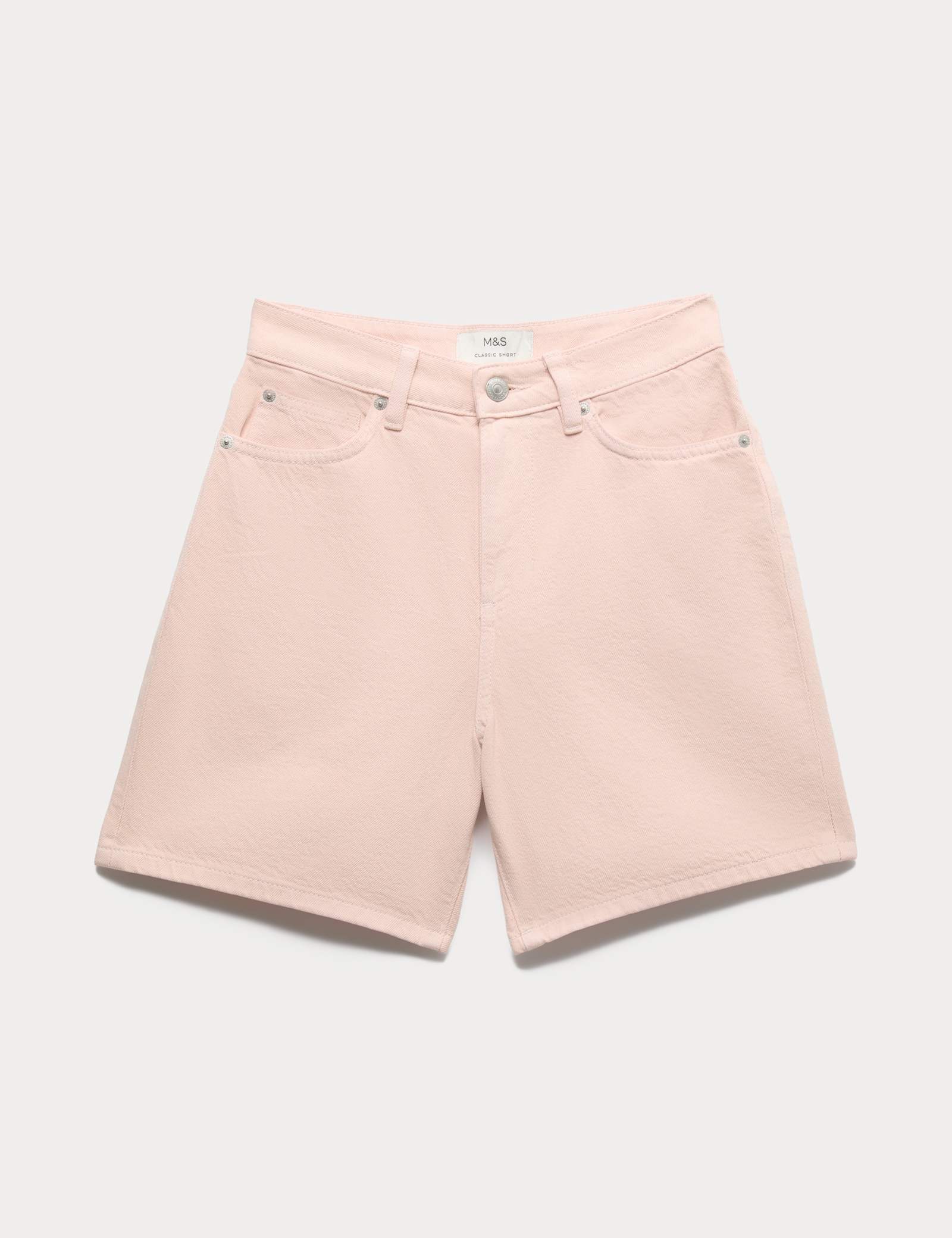 Pure Cotton Denim Classic Shorts - image 4