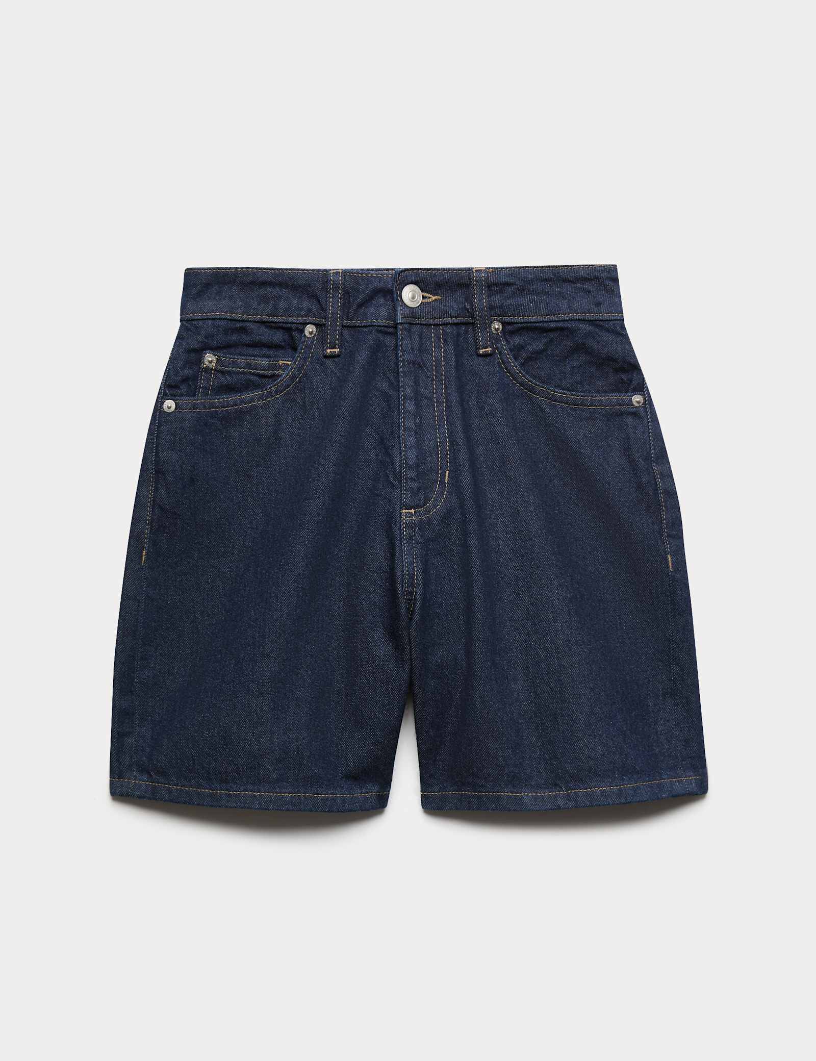Pure Cotton Denim Classic Shorts - image 5