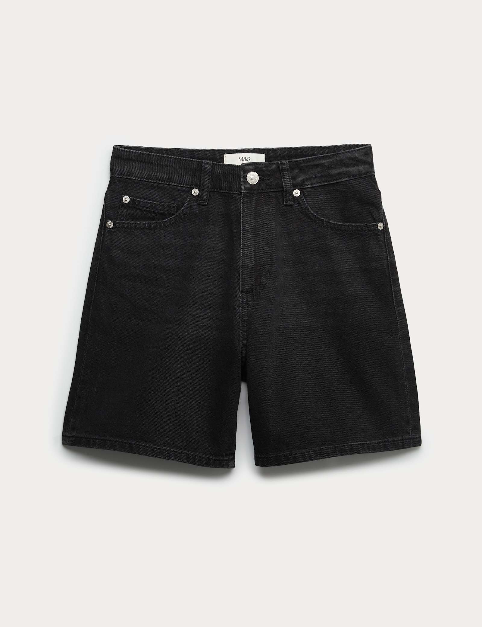 Pure Cotton Denim Classic Shorts - image 3