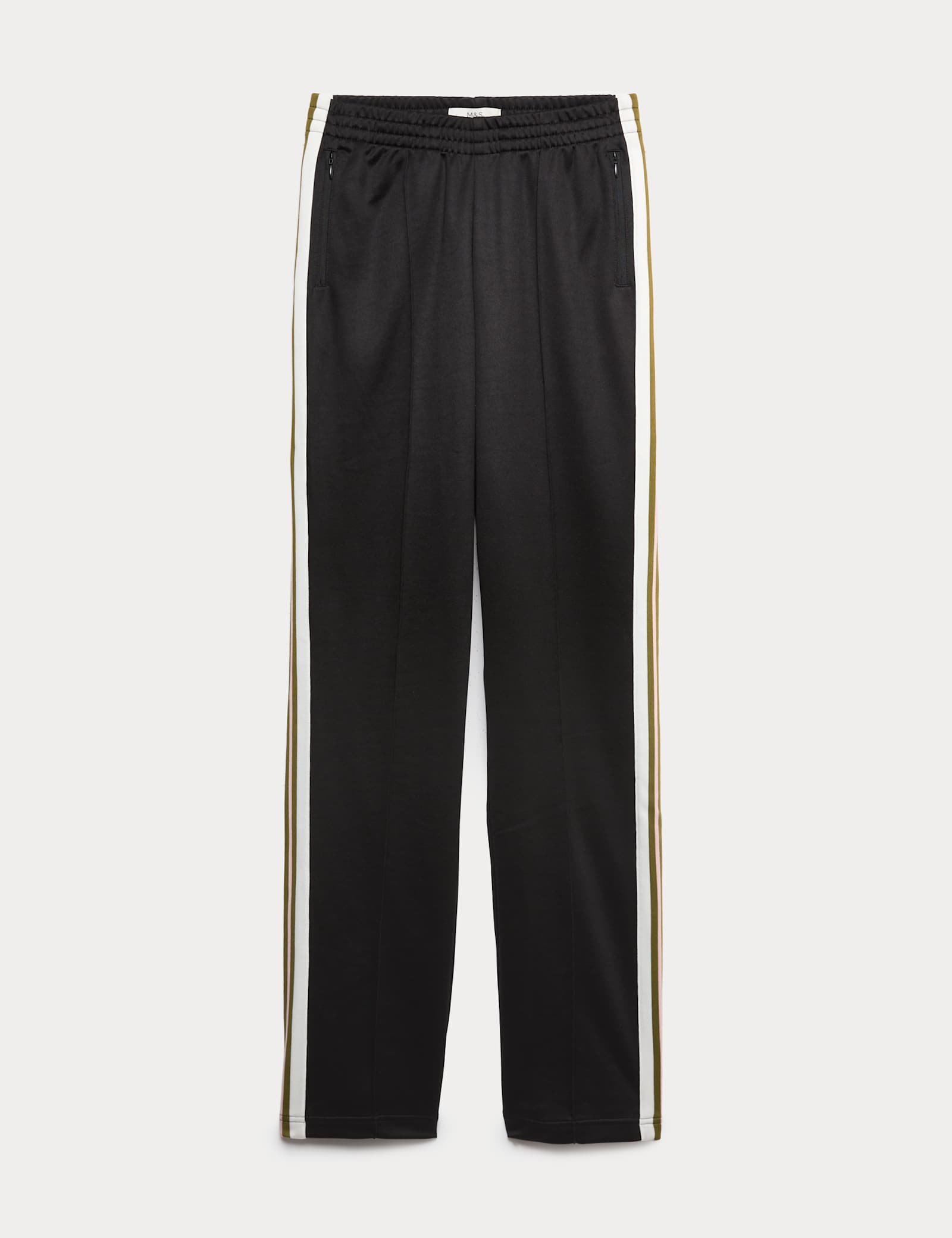 Cotton Rich Retro Side Stripe Joggers - image 1