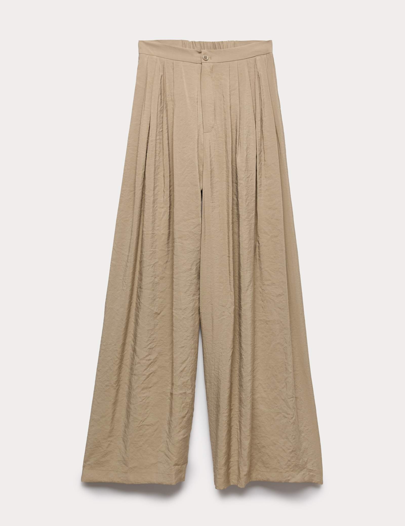 Pleat Front Palazzo Trousers - image 3