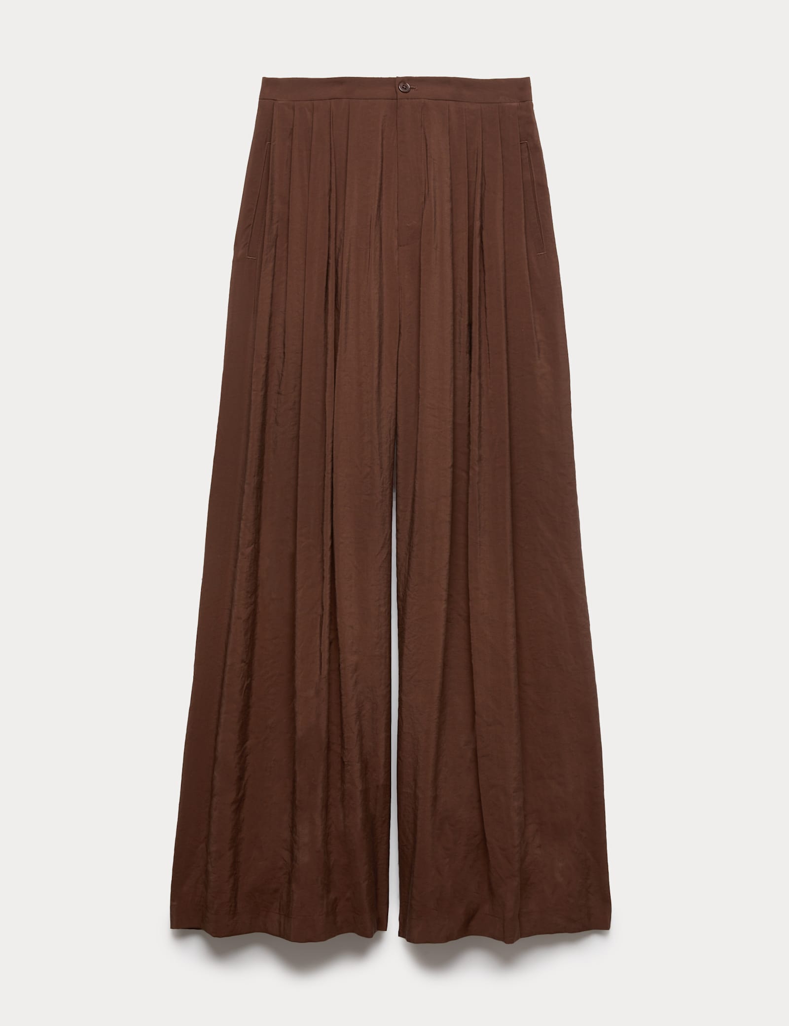 Pleat Front Palazzo Trousers - image 2