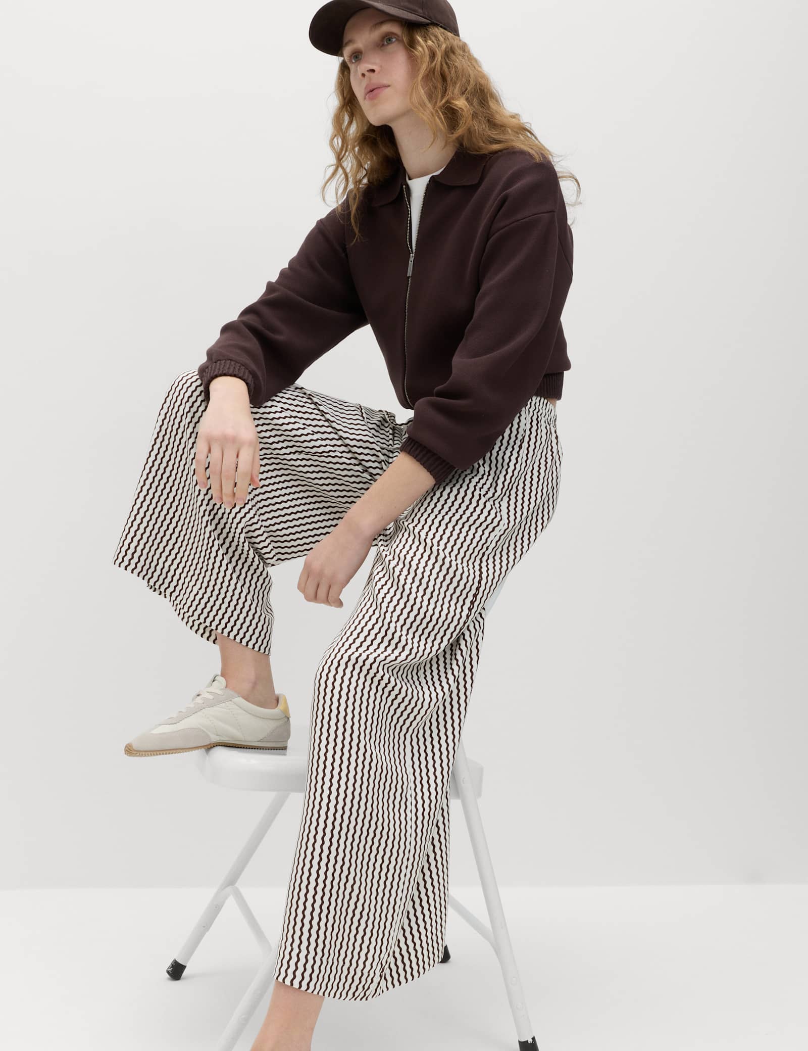 Printed Pull On Wide Leg Culottes - image 5