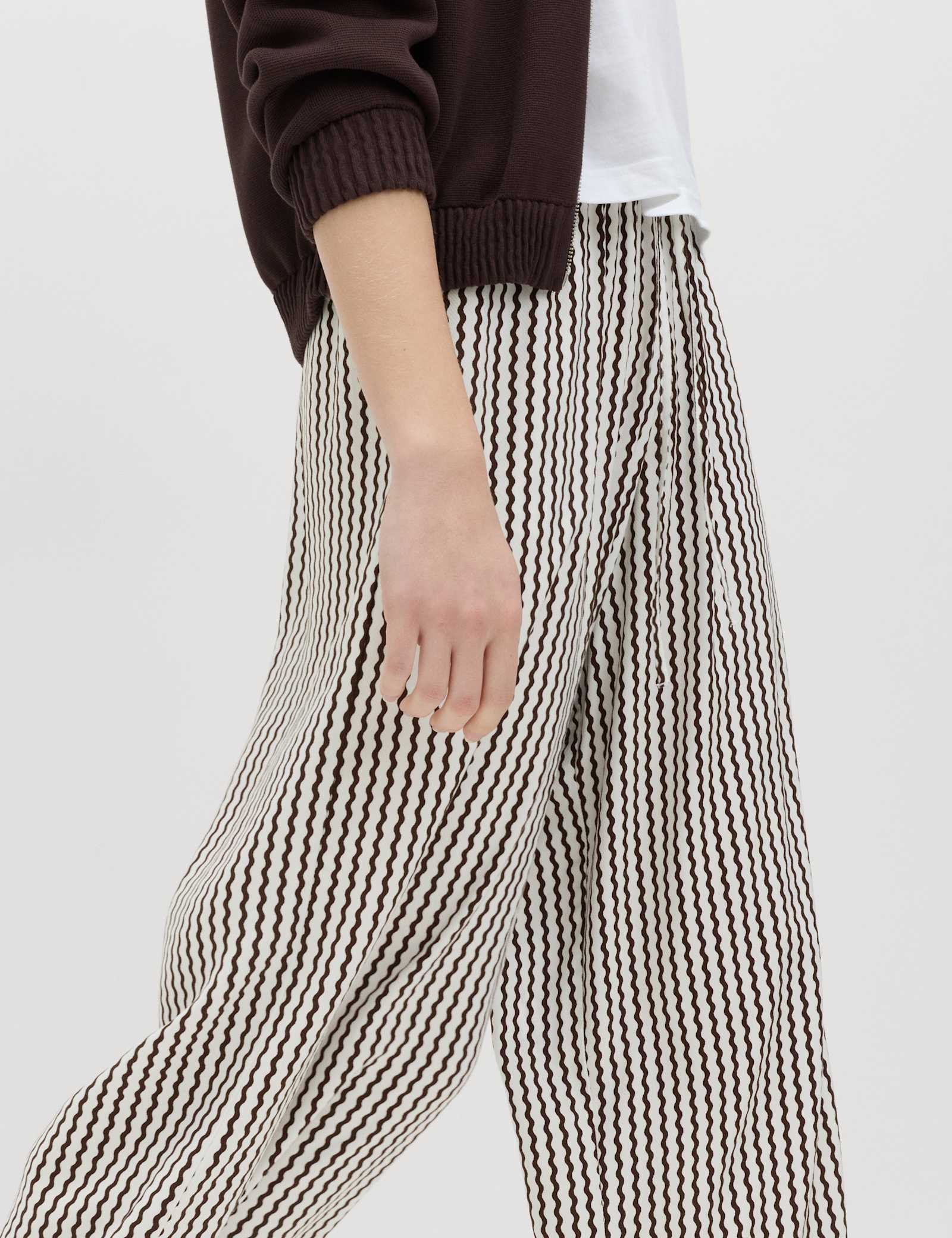 Printed Pull On Wide Leg Culottes - image 4