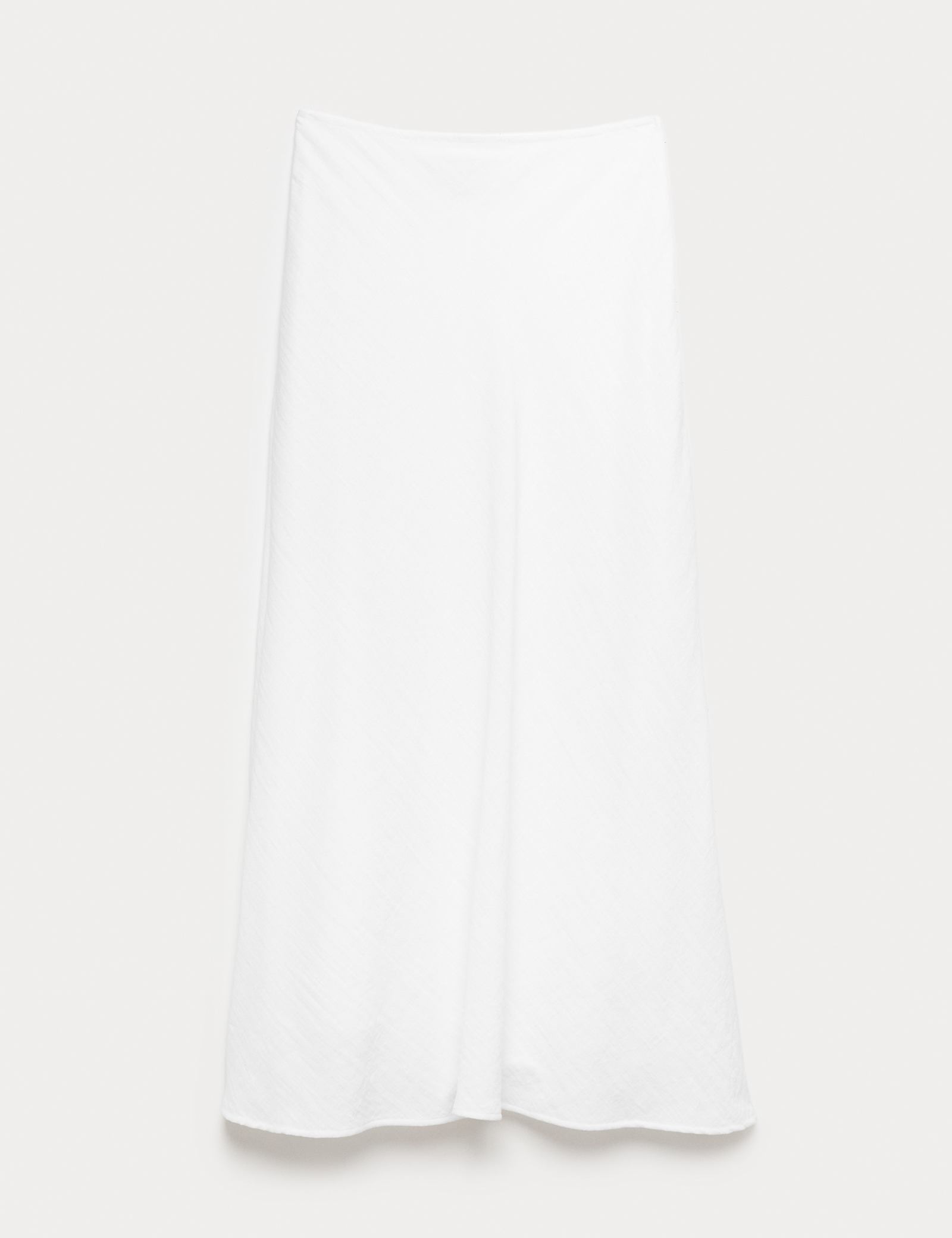 Linen Look Midaxi Slip Skirt - image 1