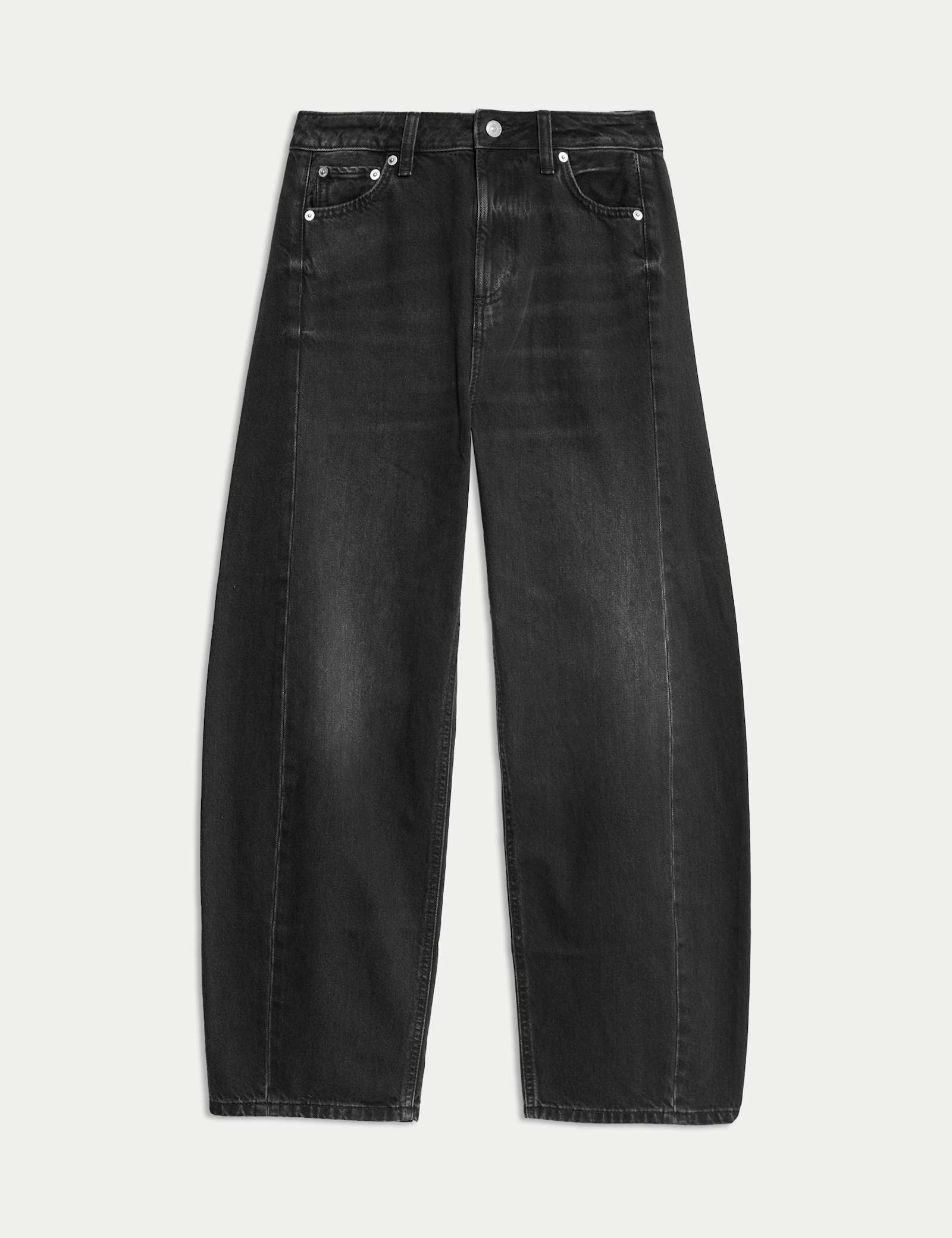 Mid Rise Barrel Jeans - image 3