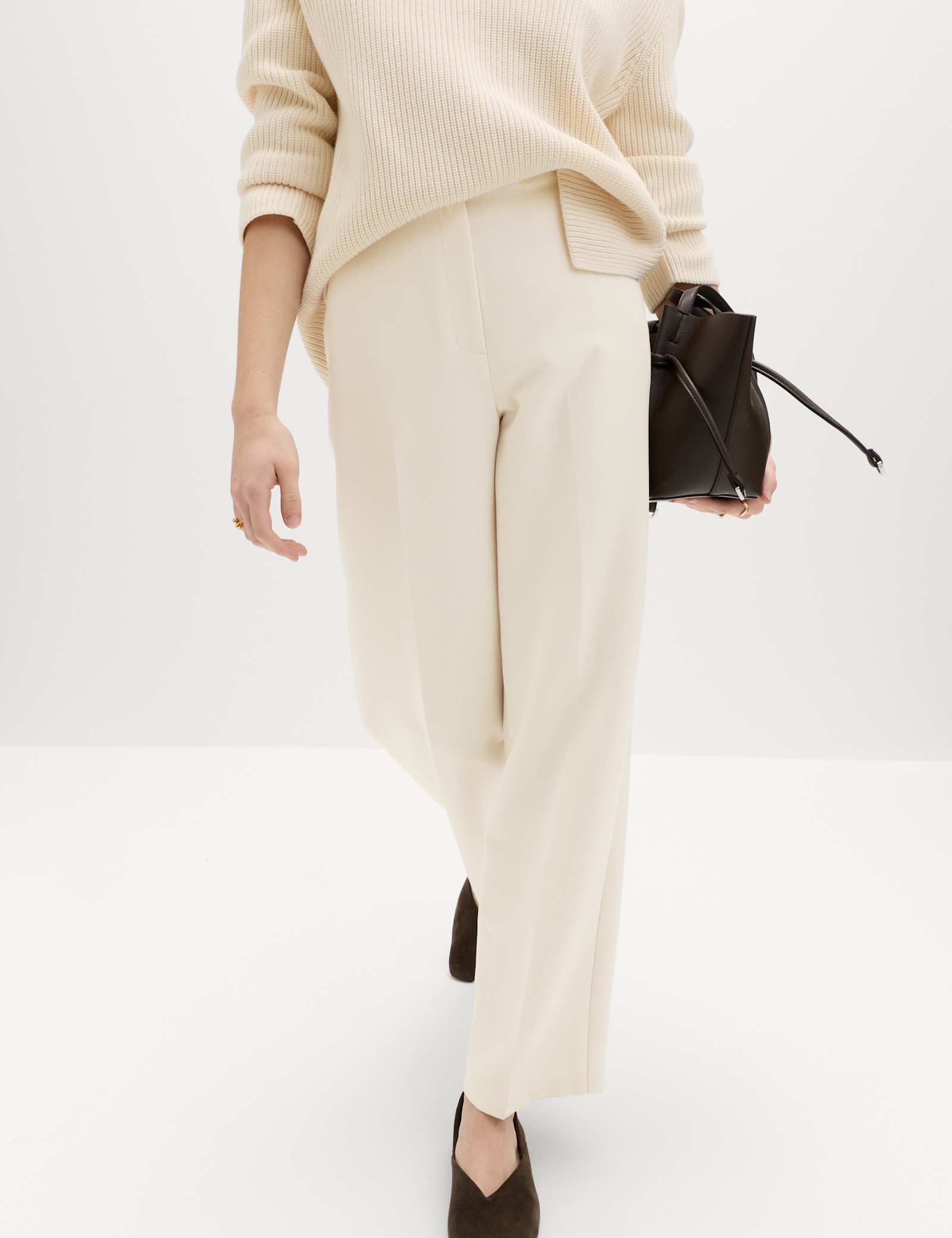 Tailored Straight Leg Trousers - image 3