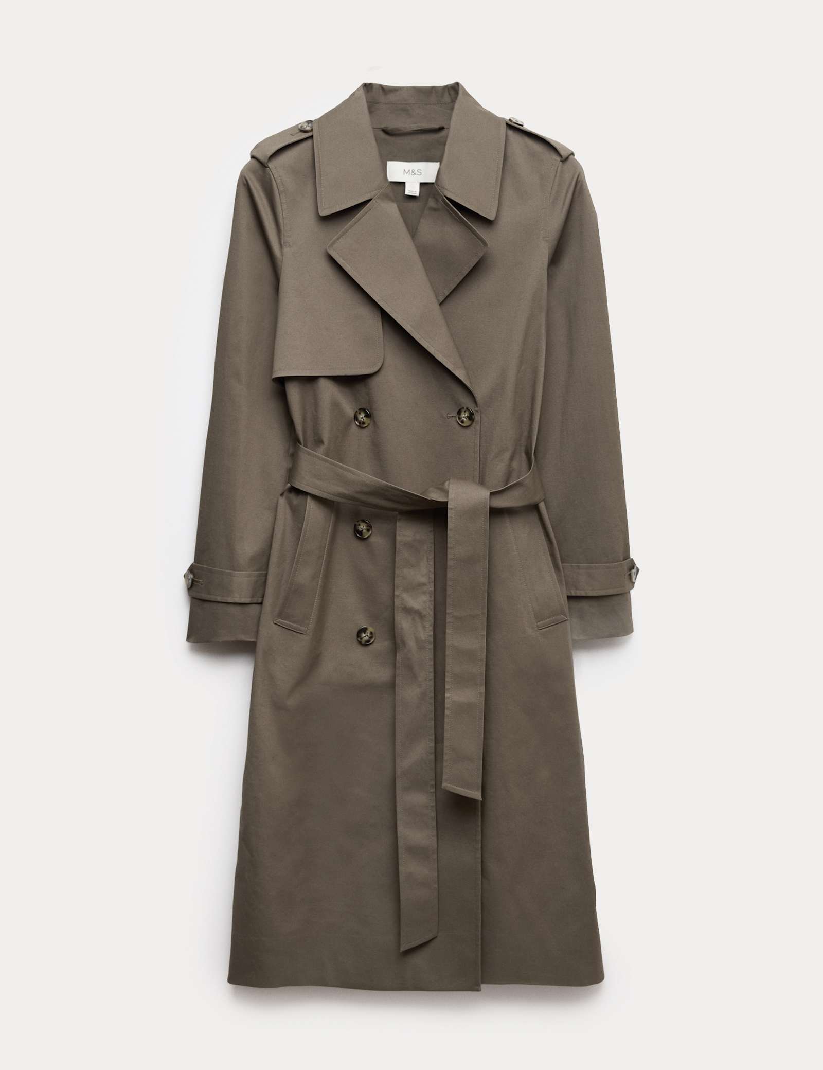 Cotton Rich Trench Coat - image 1