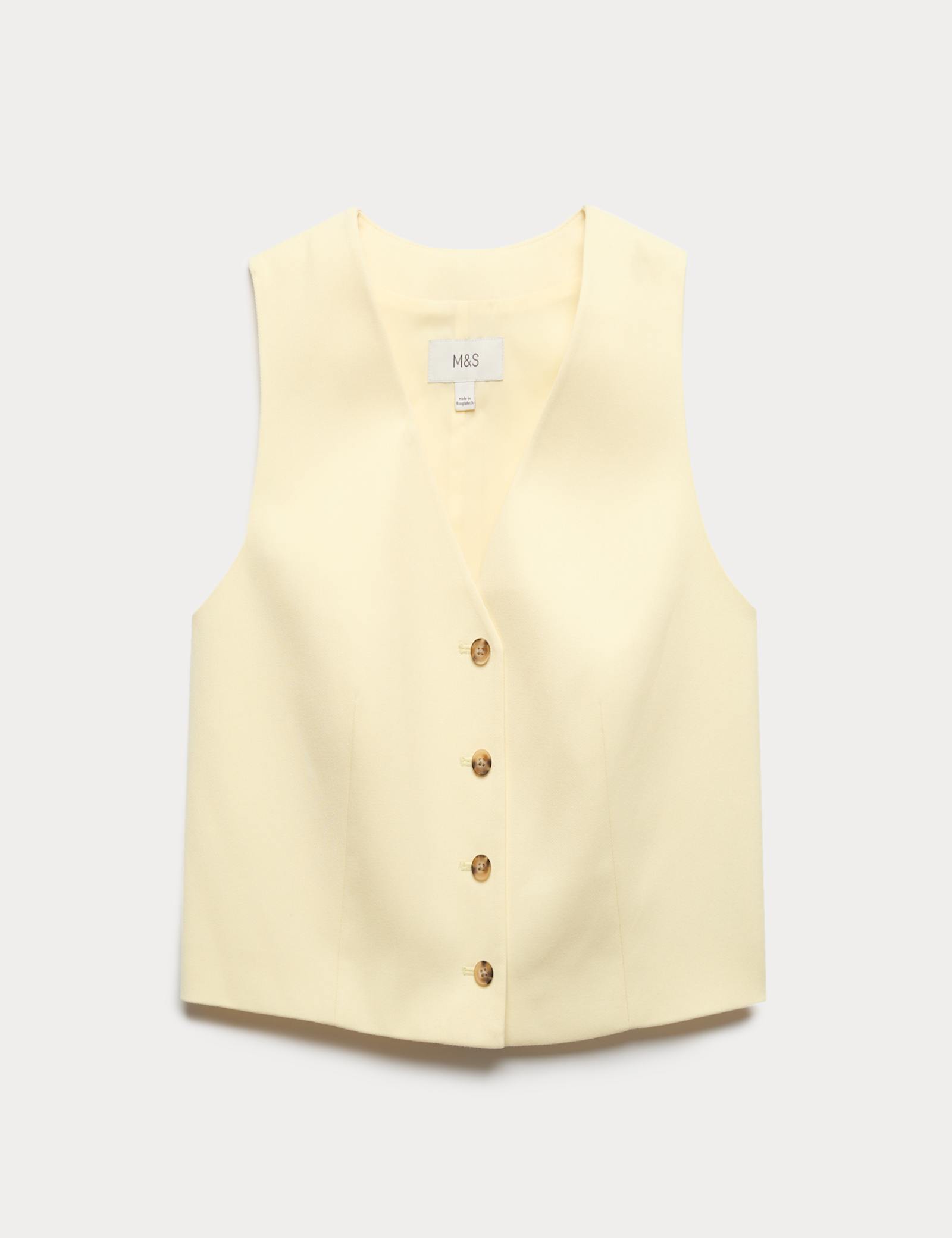 Cropped Waistcoat - image 1