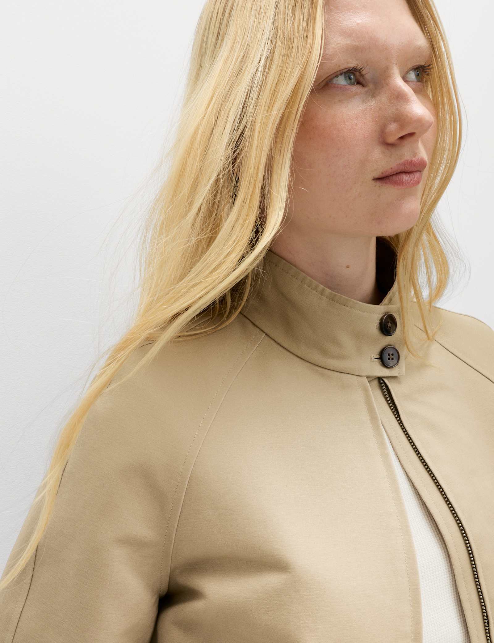 Pure Cotton Cropped Utility Jacket - image 5